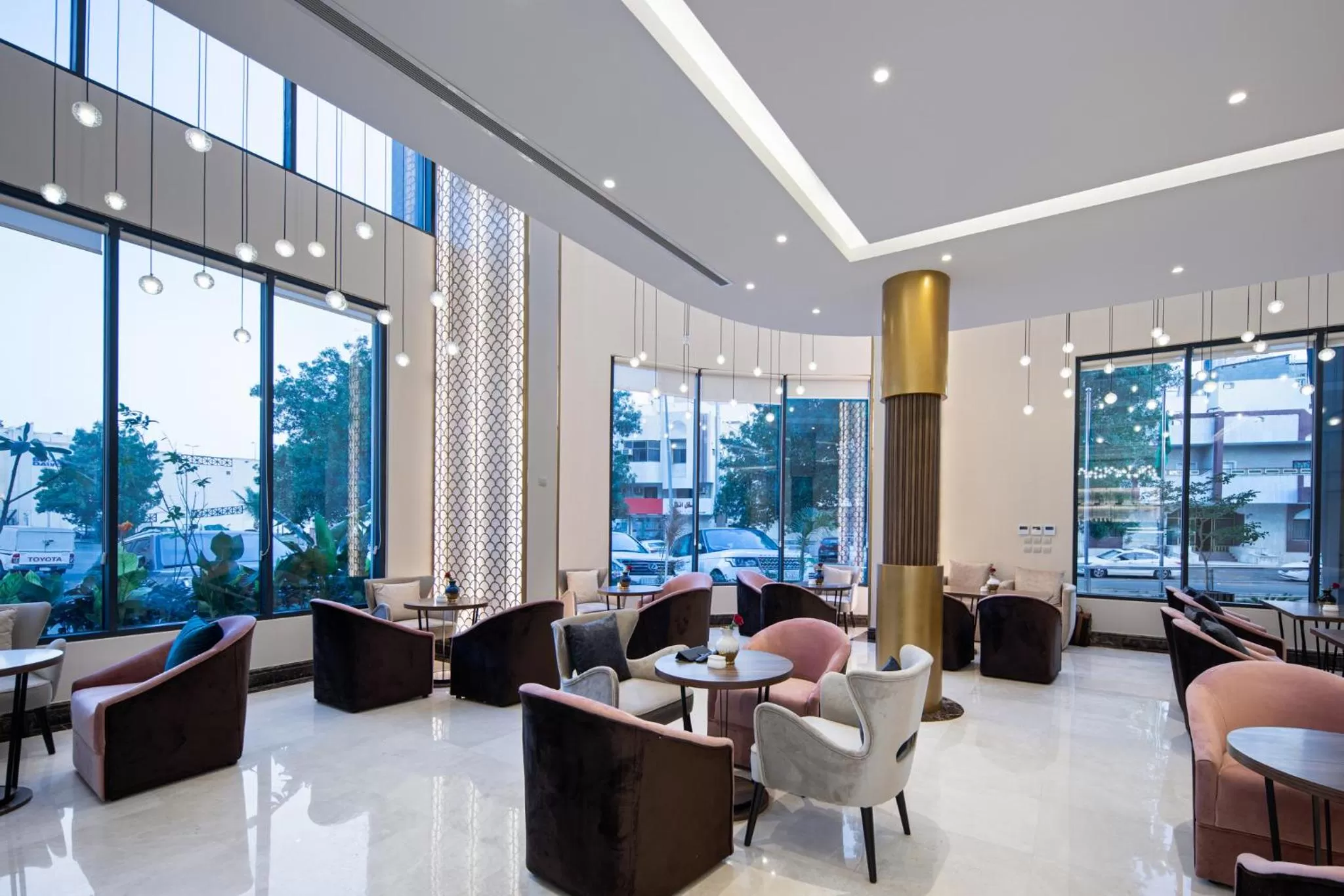 Communal lounge/ TV room in Gladiolus Hotel