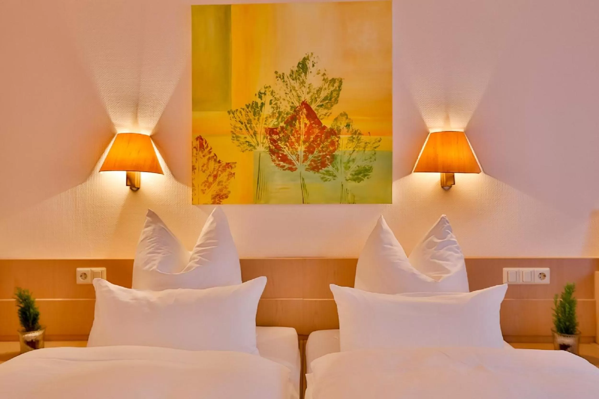 Bed in Mayers Waldhorn - zwischen Reutlingen und Tübingen