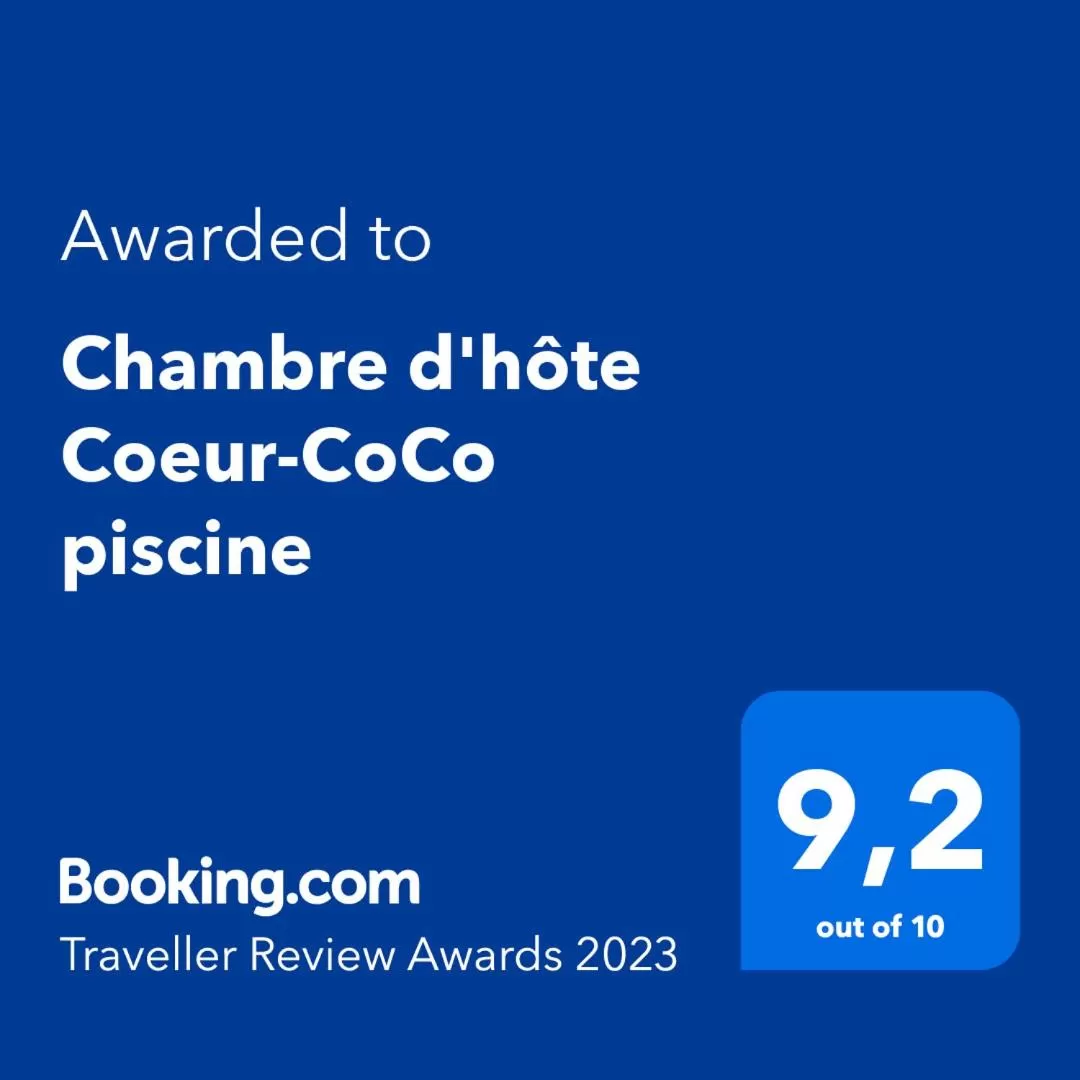 Chambre d'hôte Coeur-CoCo piscine