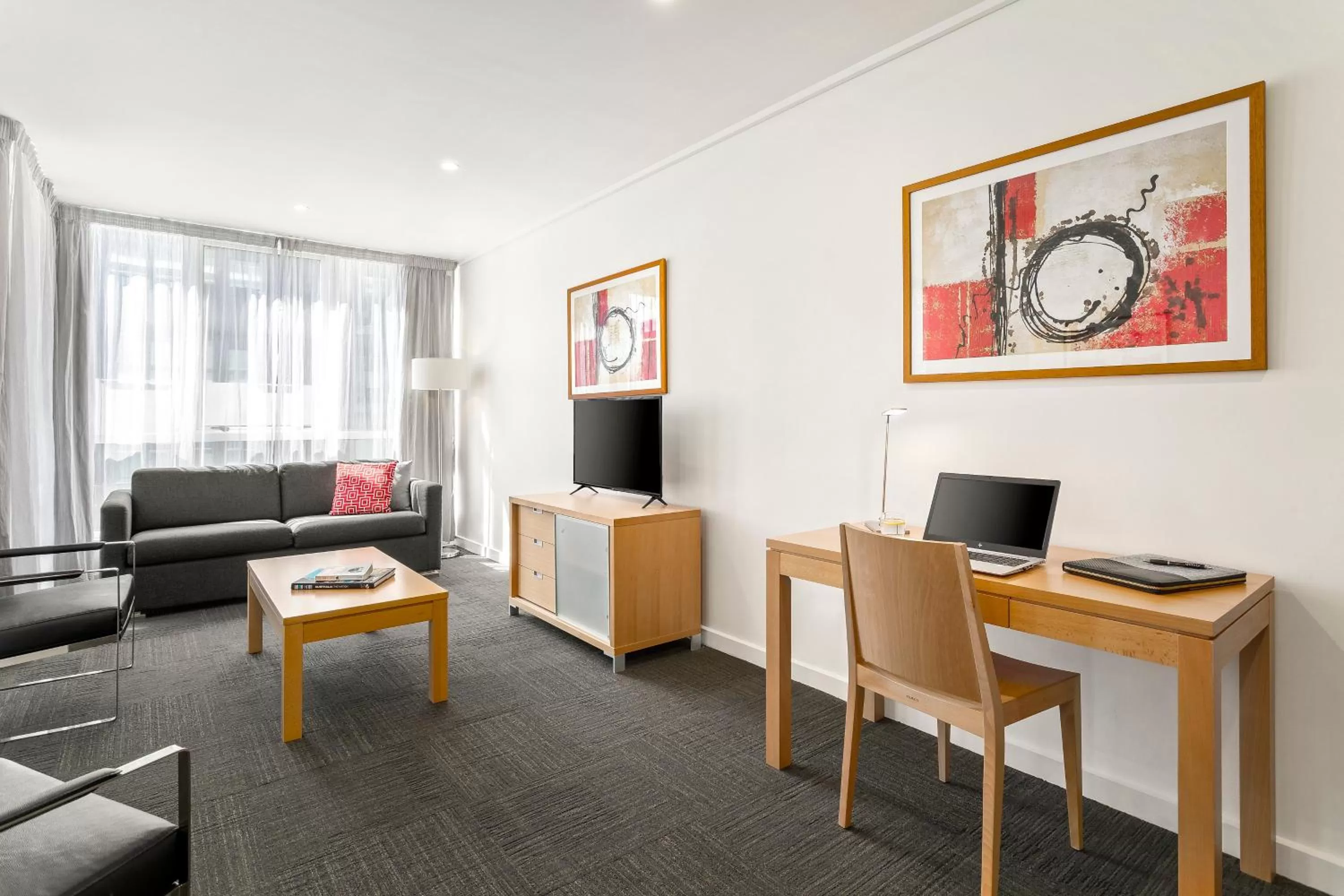Two-Bedroom Deluxe with Two Bathrooms in Quest Southbank
