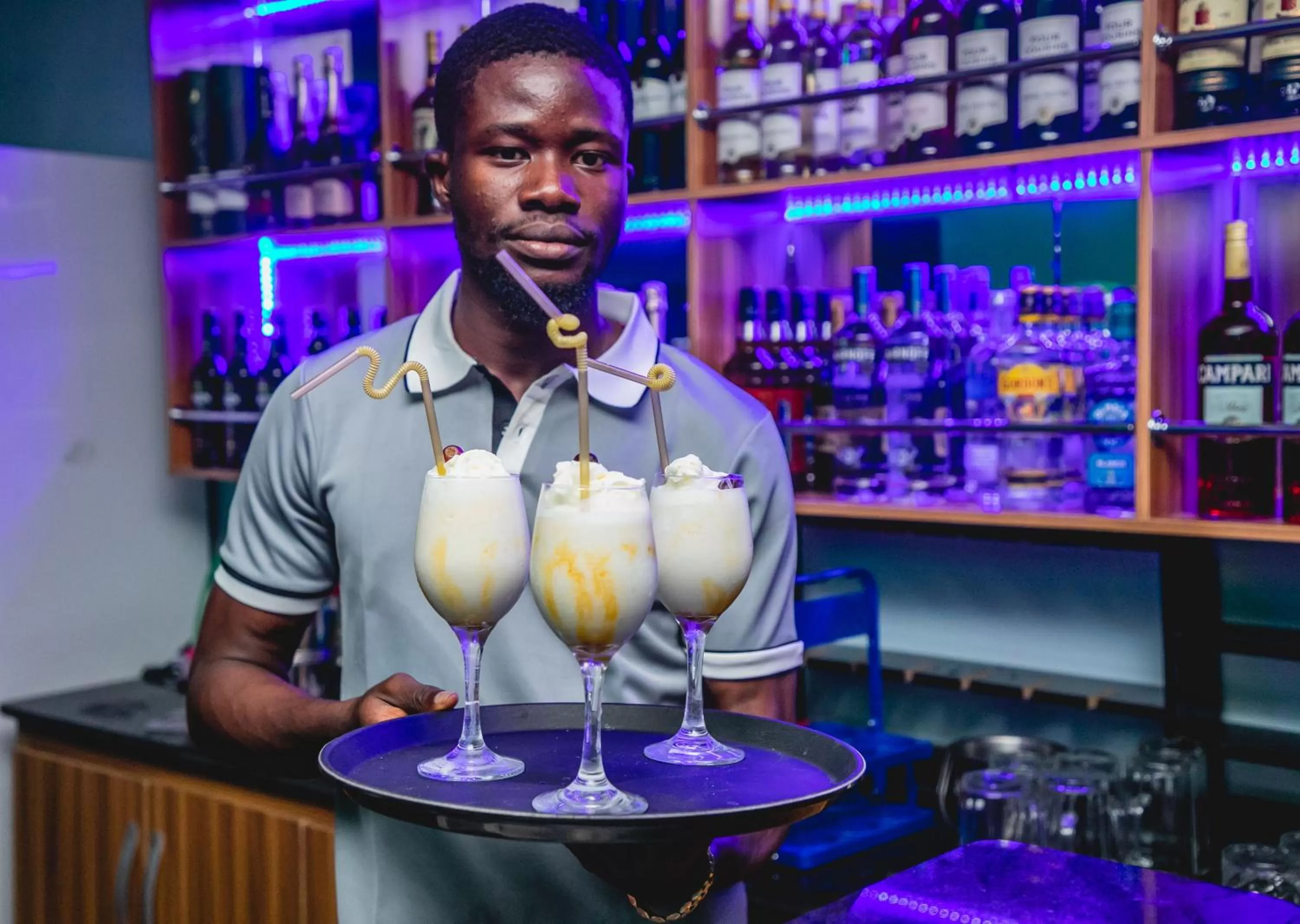 Lounge or bar in Beniks courtyard Hotel