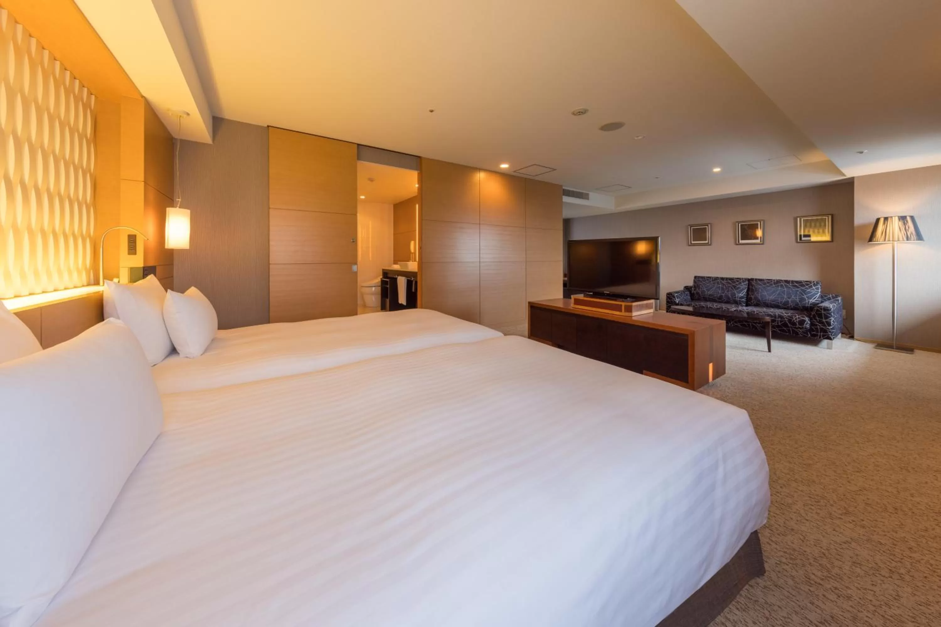 Bed in Hotel Associa Shizuoka