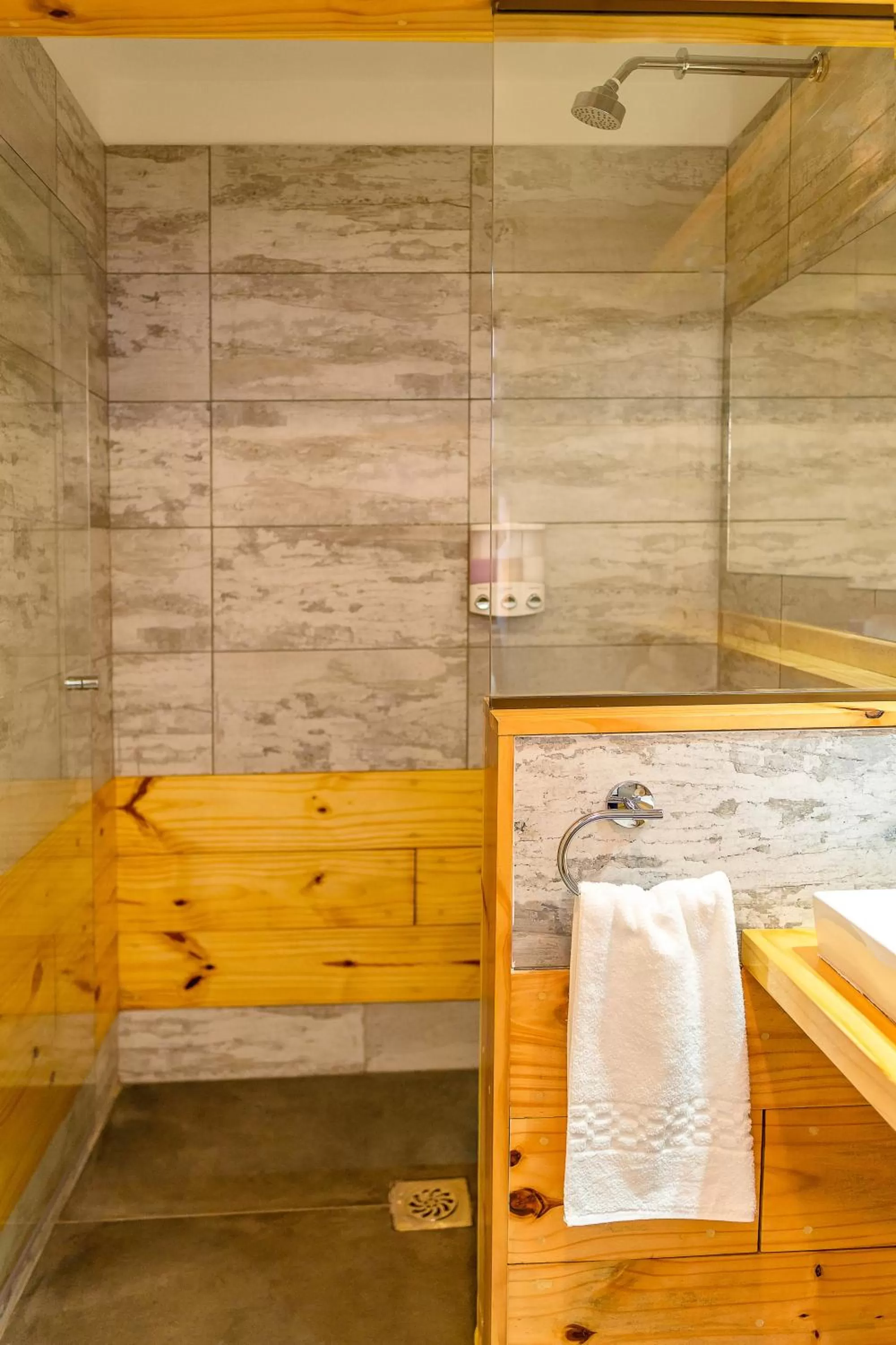 Shower in The Grand La Paz Experience Hotel Boutique