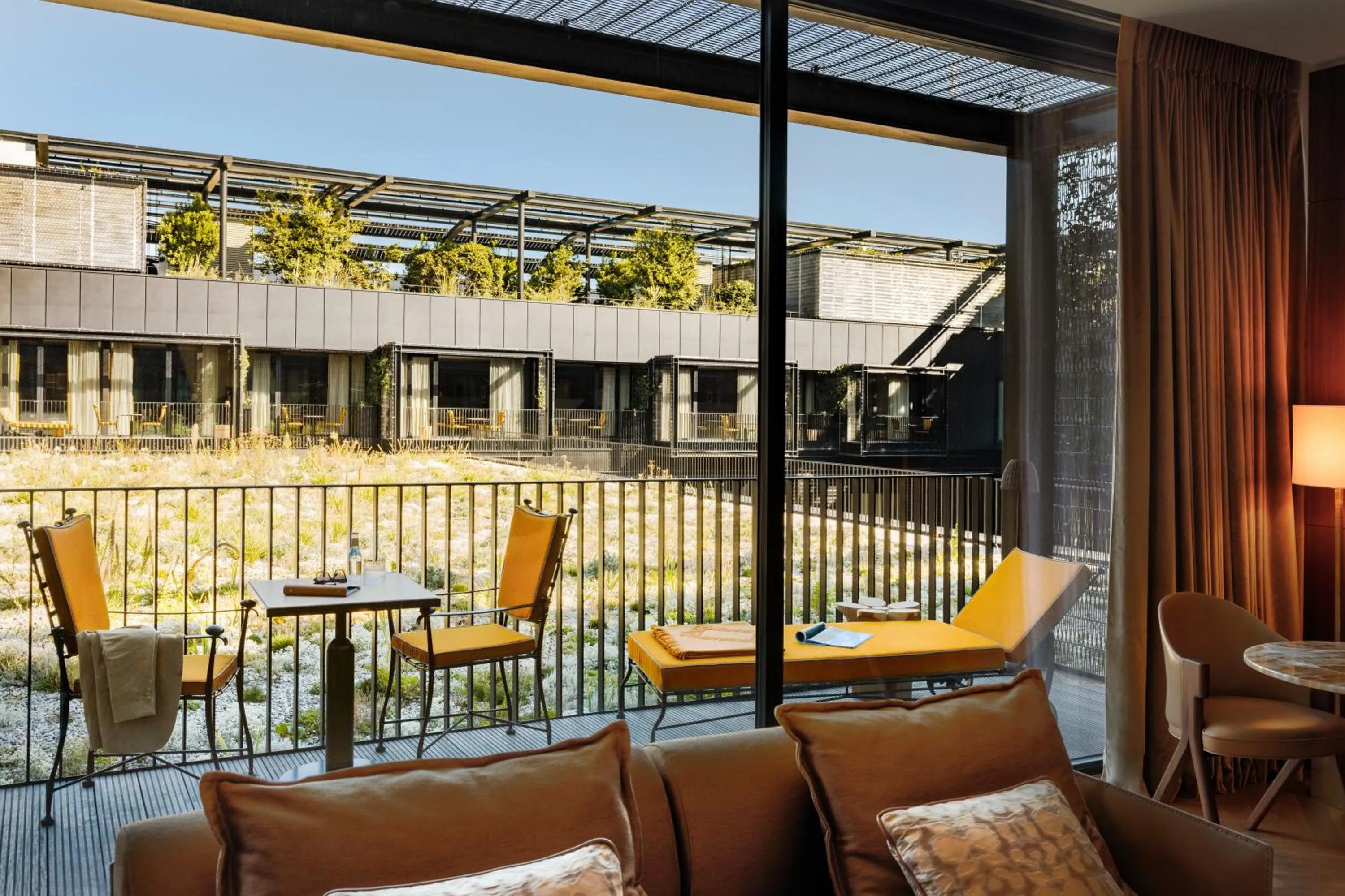 Balcony/Terrace in Hôtel Madame Rêve