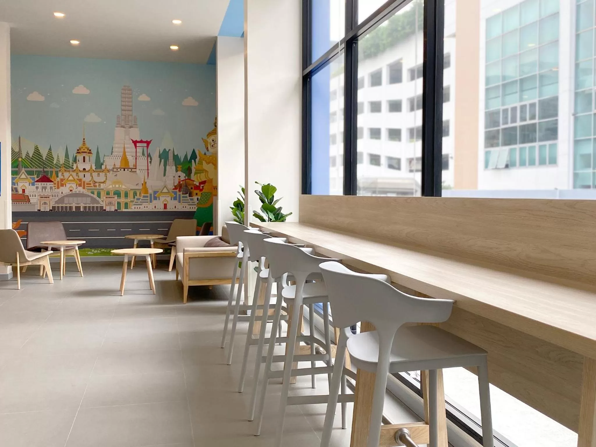 Lobby or reception in HOP INN Bangkok Krung Thonburi Station