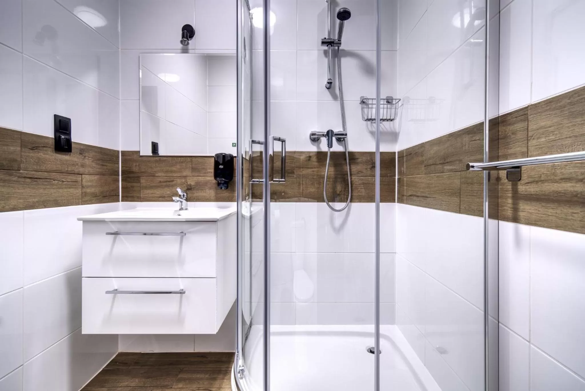 Shower in Noclegi Stop and Sleep Zgorzelec