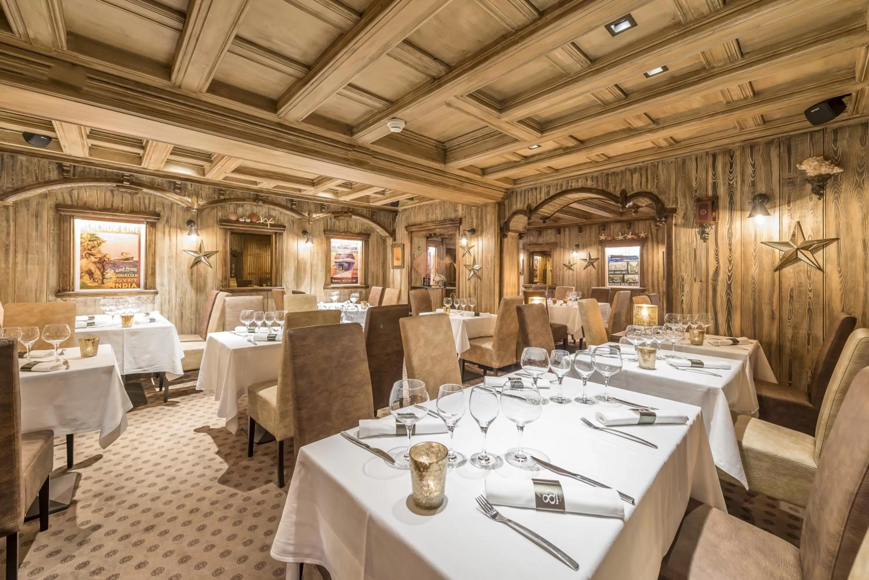 Restaurant/places to eat in Hotel La Chaudanne