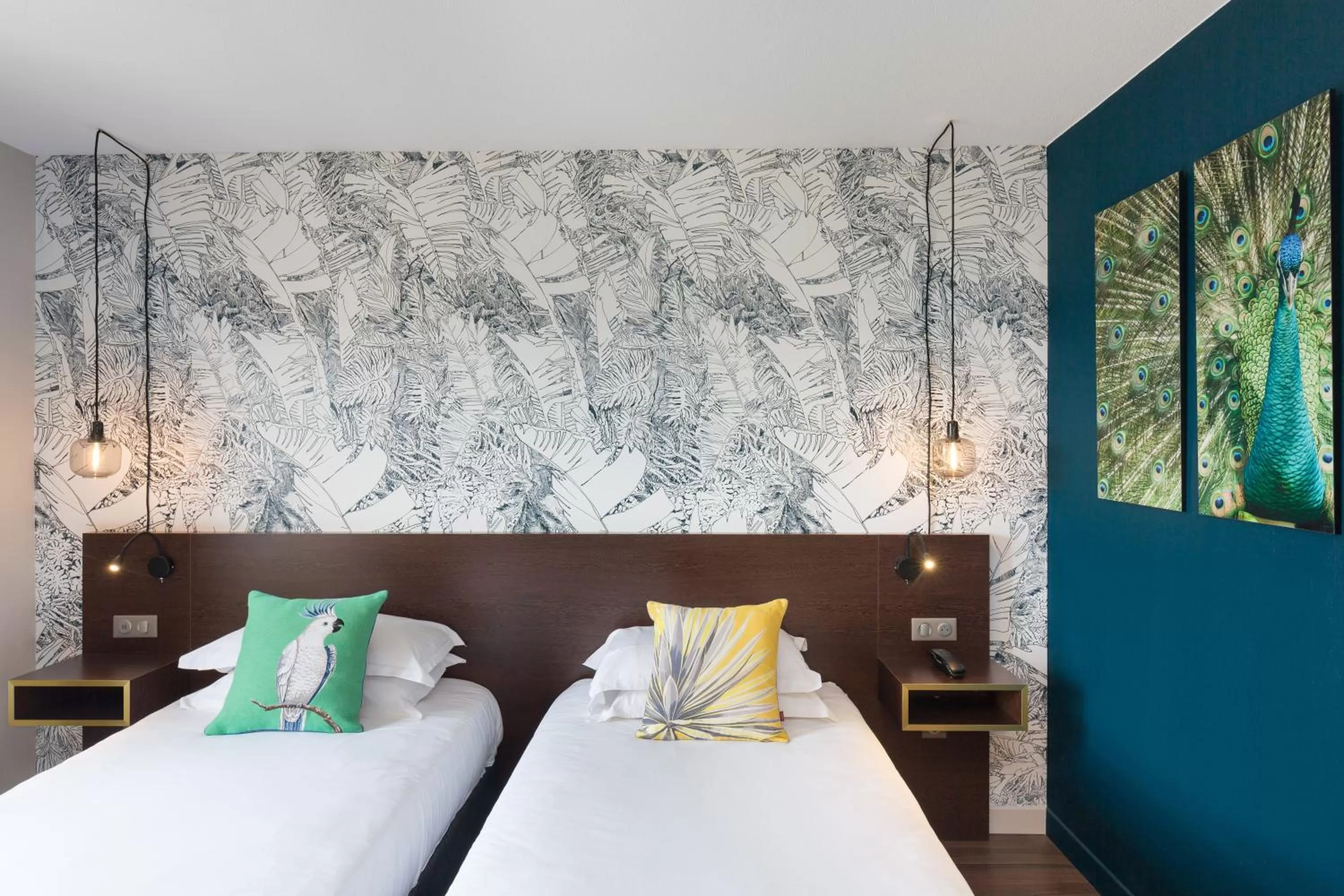 Standard Twin Room in Hôtel Birdy by Happyculture