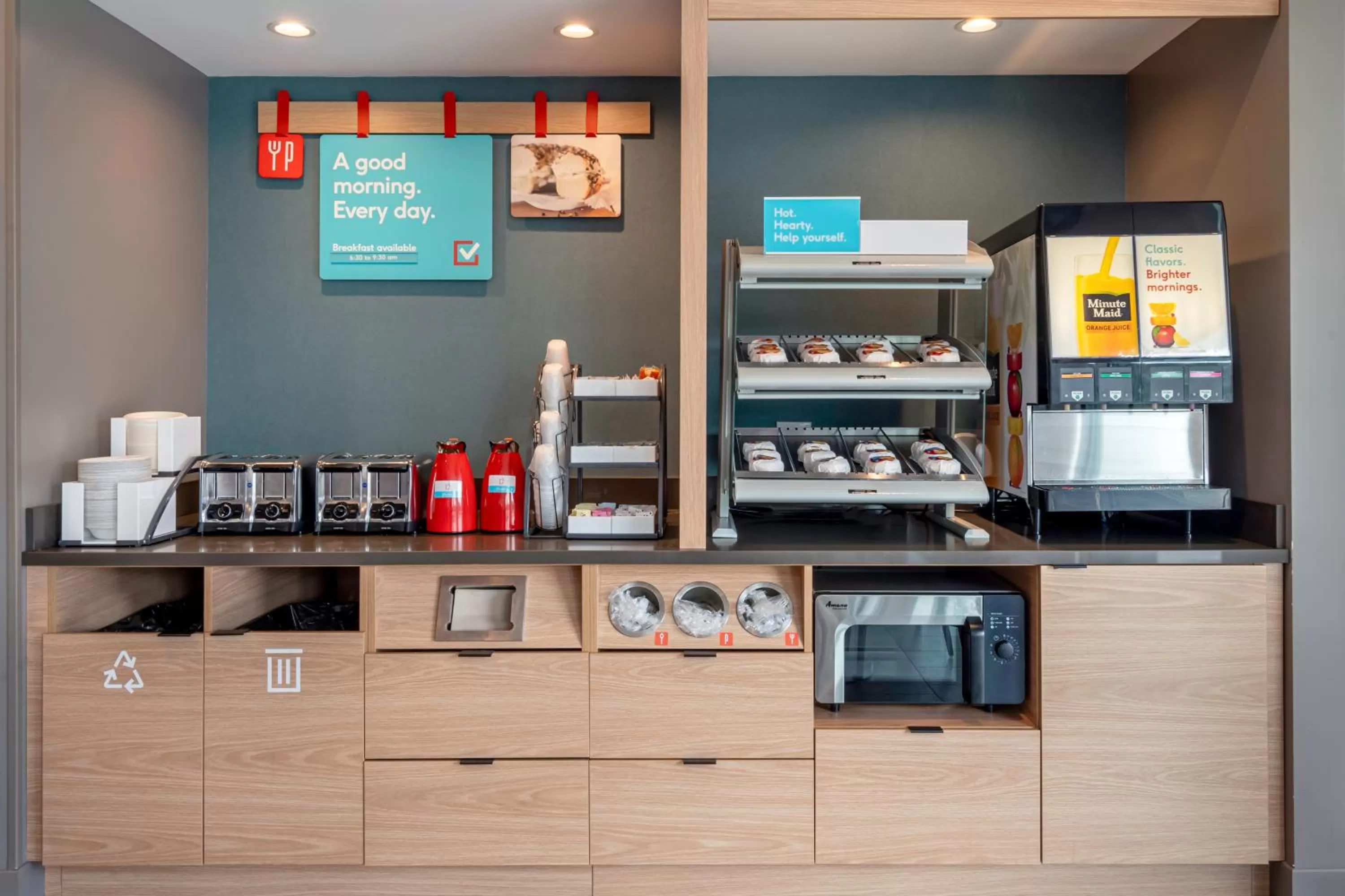 Continental breakfast in avid hotels Milwaukee West - Waukesha by IHG