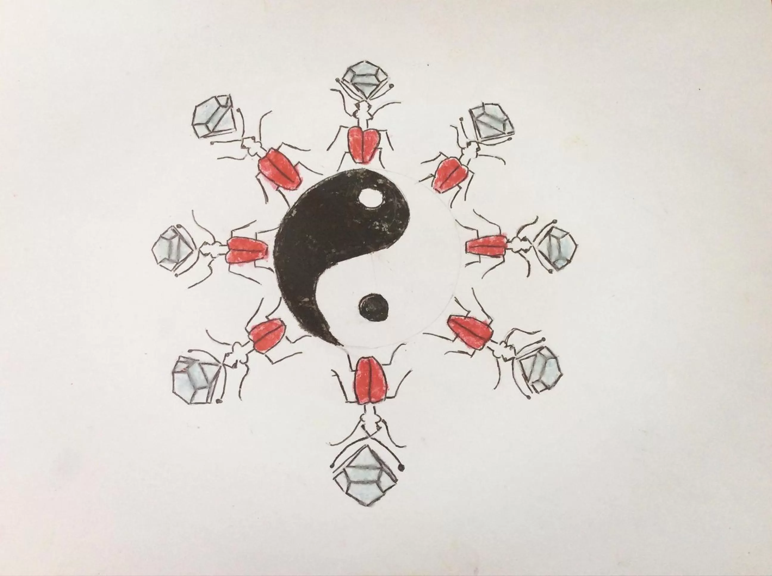 Property logo or sign in Escarabajo Rojo