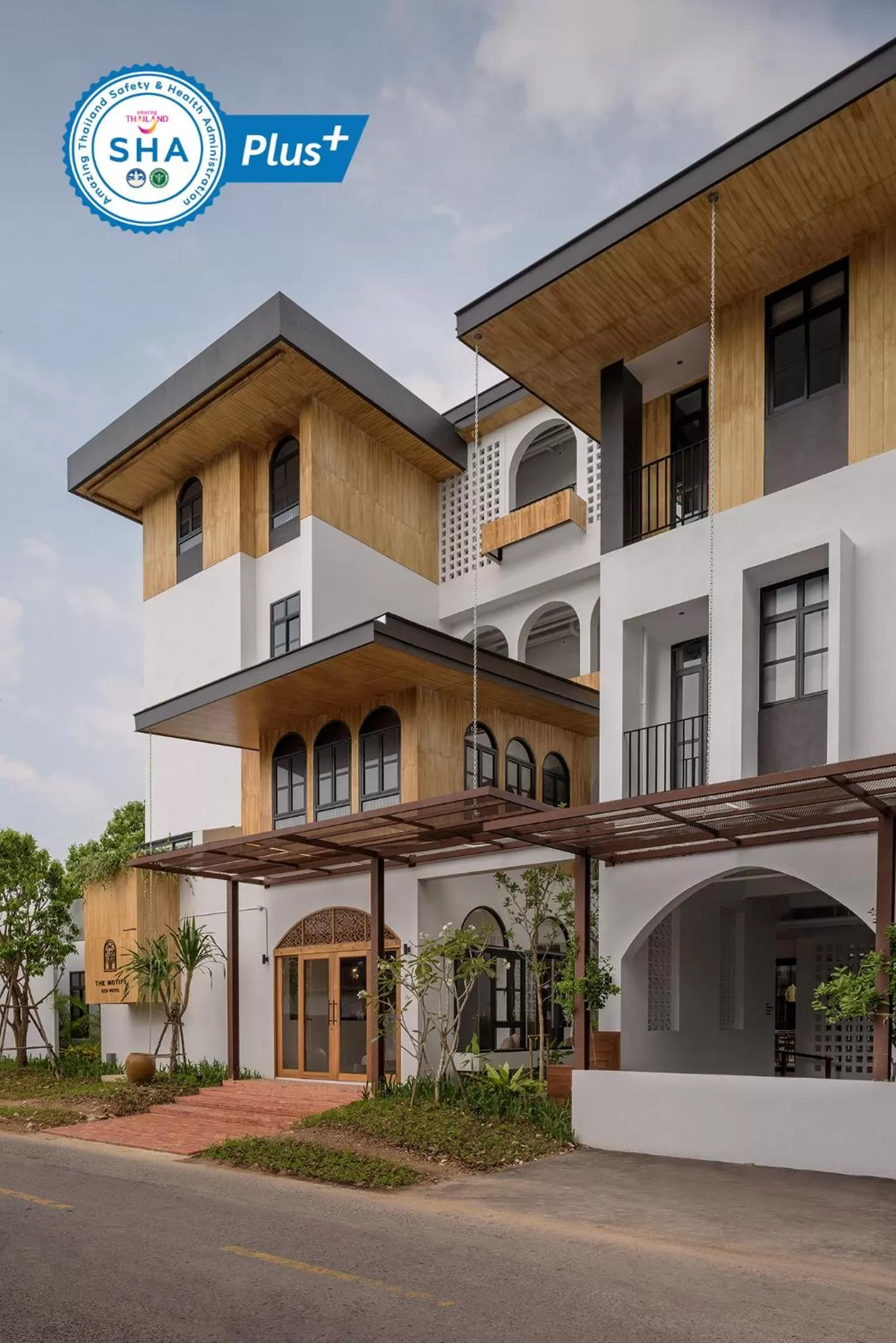 Property logo or sign in The Motifs Eco Hotel - SHA Extra Plus