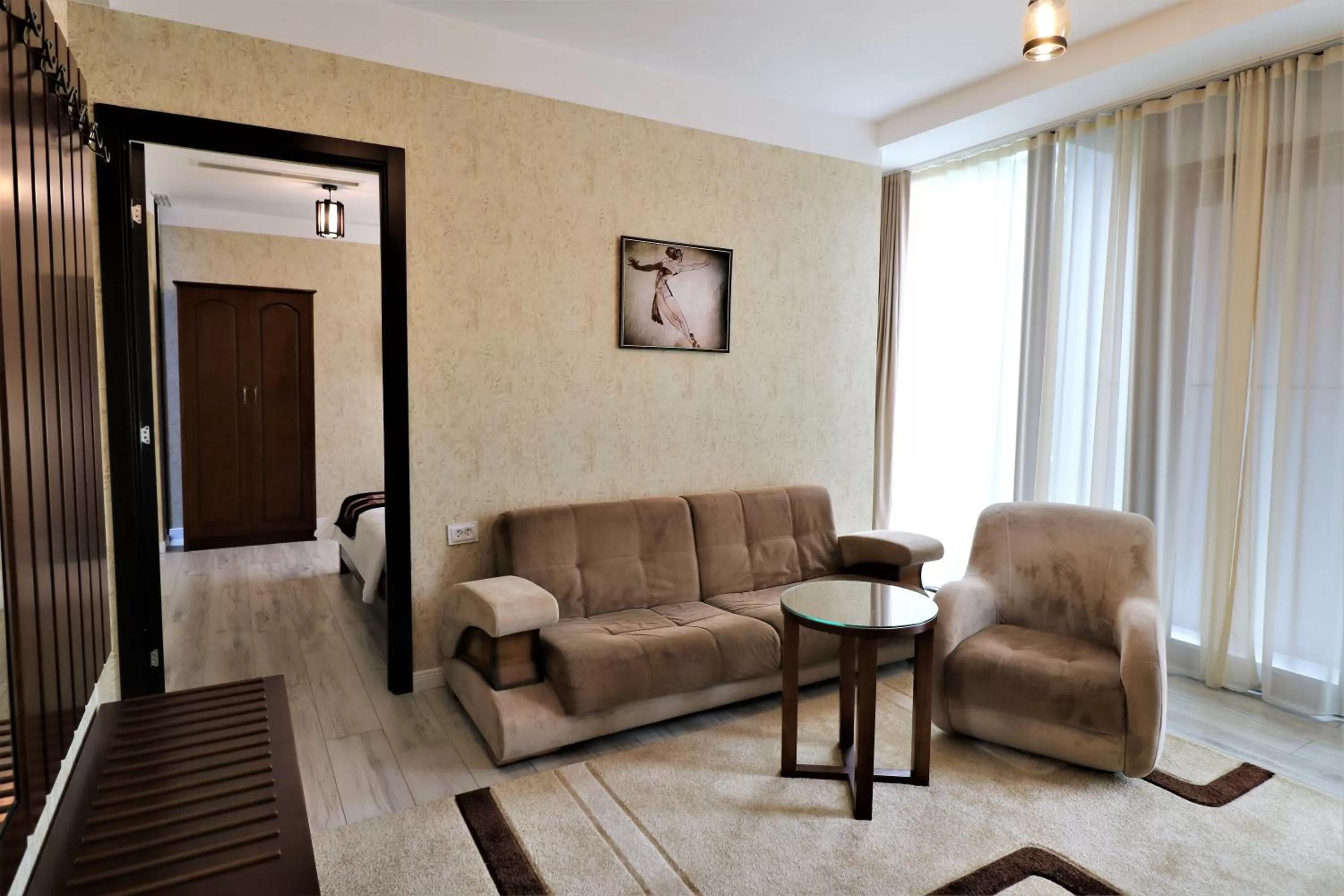 Living room in Hotel Liberty Theatre