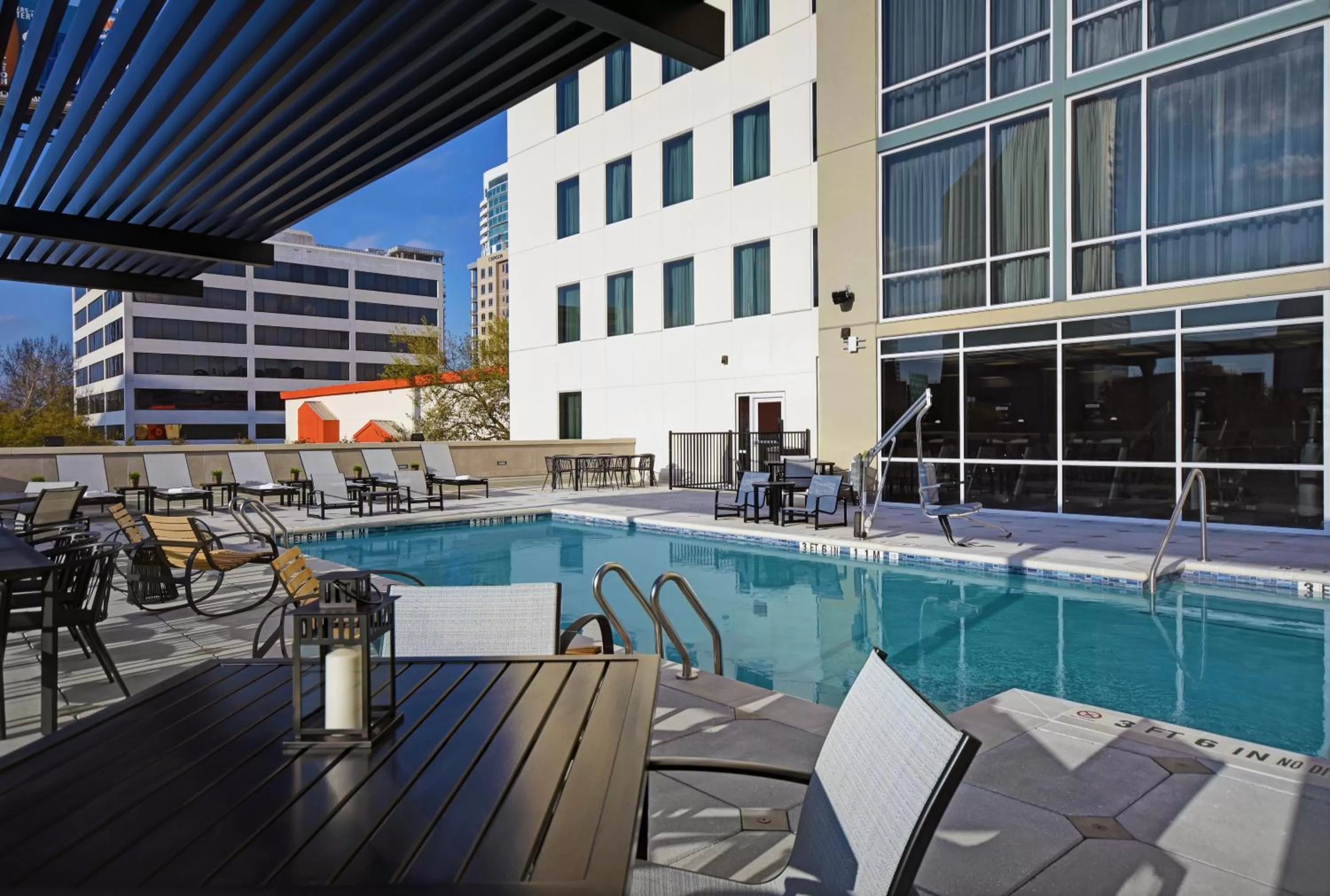 Swimming pool in Staybridge Suites - Houston - Galleria Area by IHG