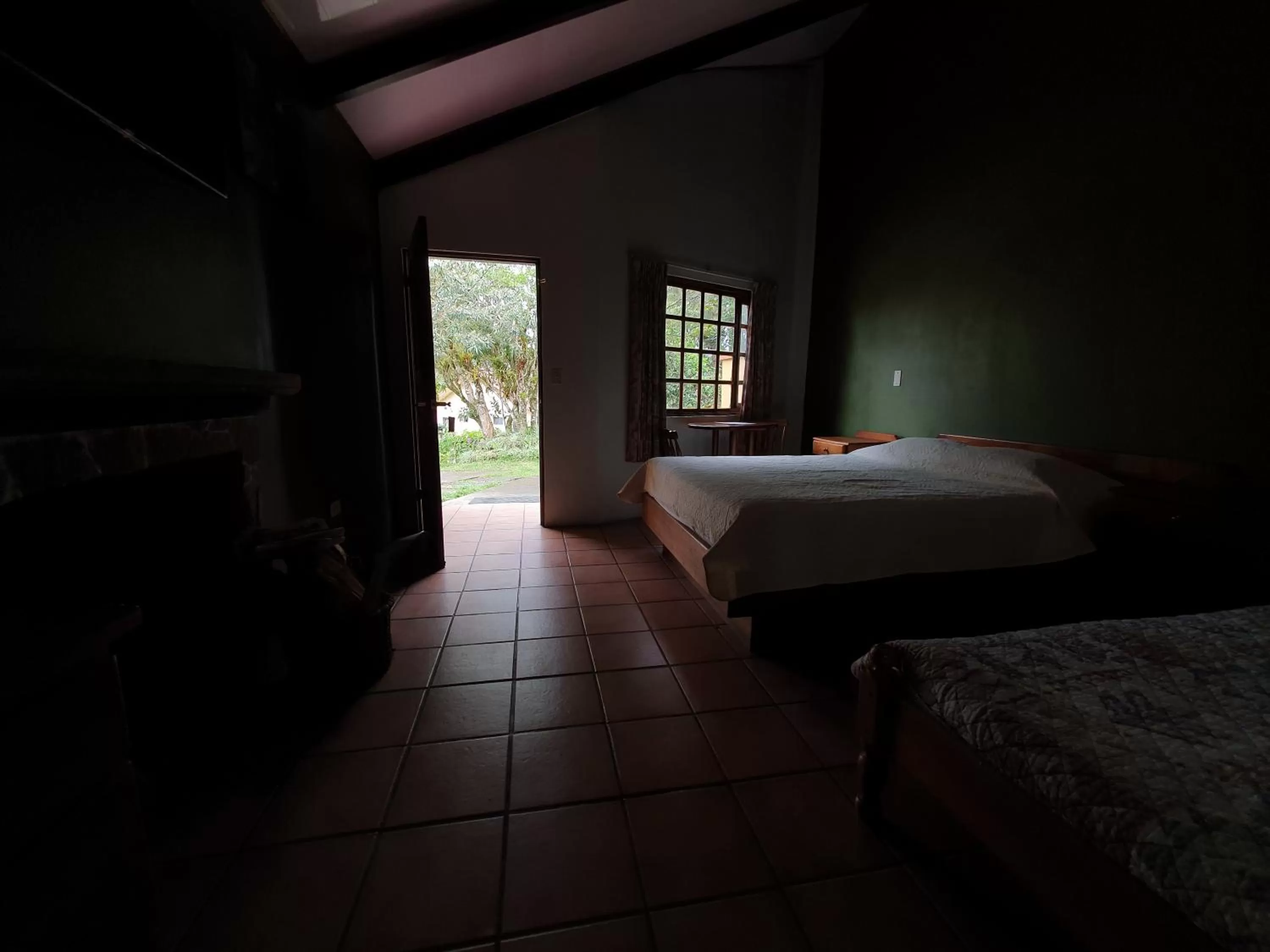 Bed in Hotel Villa Zurqui