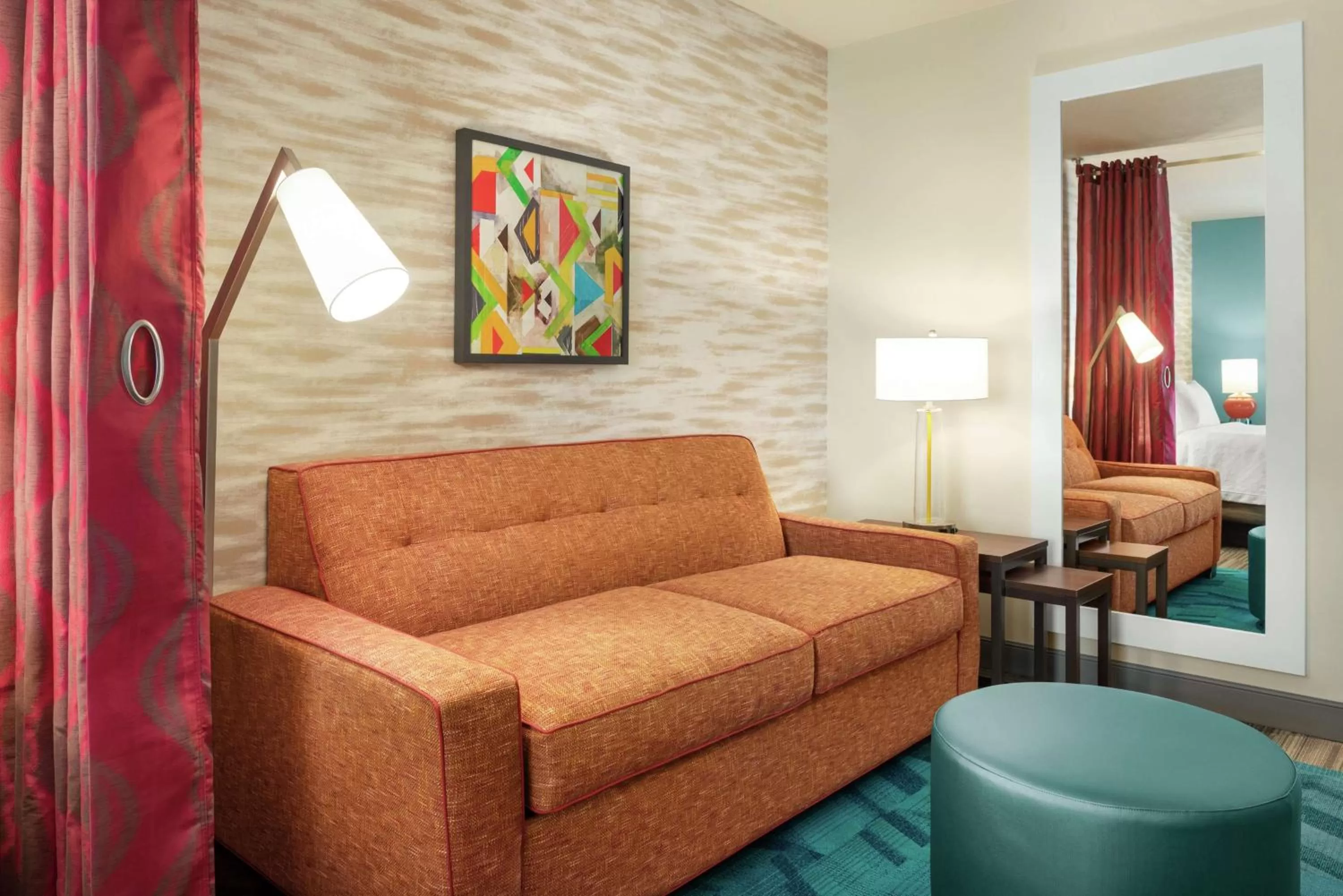 Living room in Home2 Suites By Hilton Bismarck