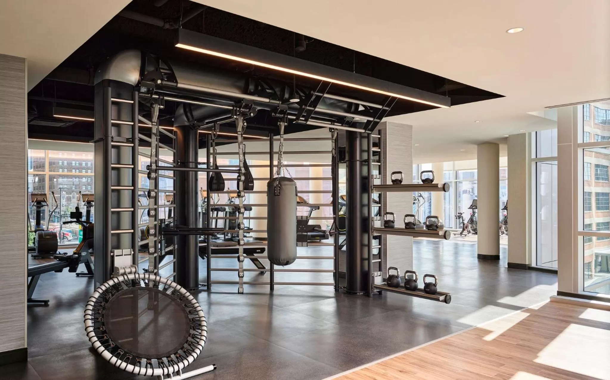 Fitness centre/facilities in Loews Kansas City