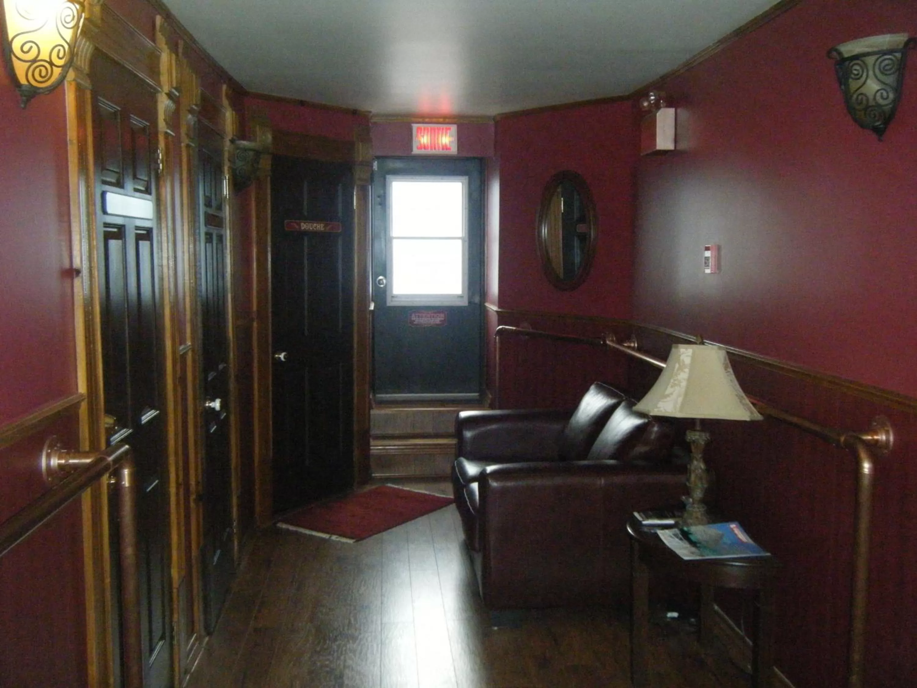 Seating area in Auberge le St-Gab