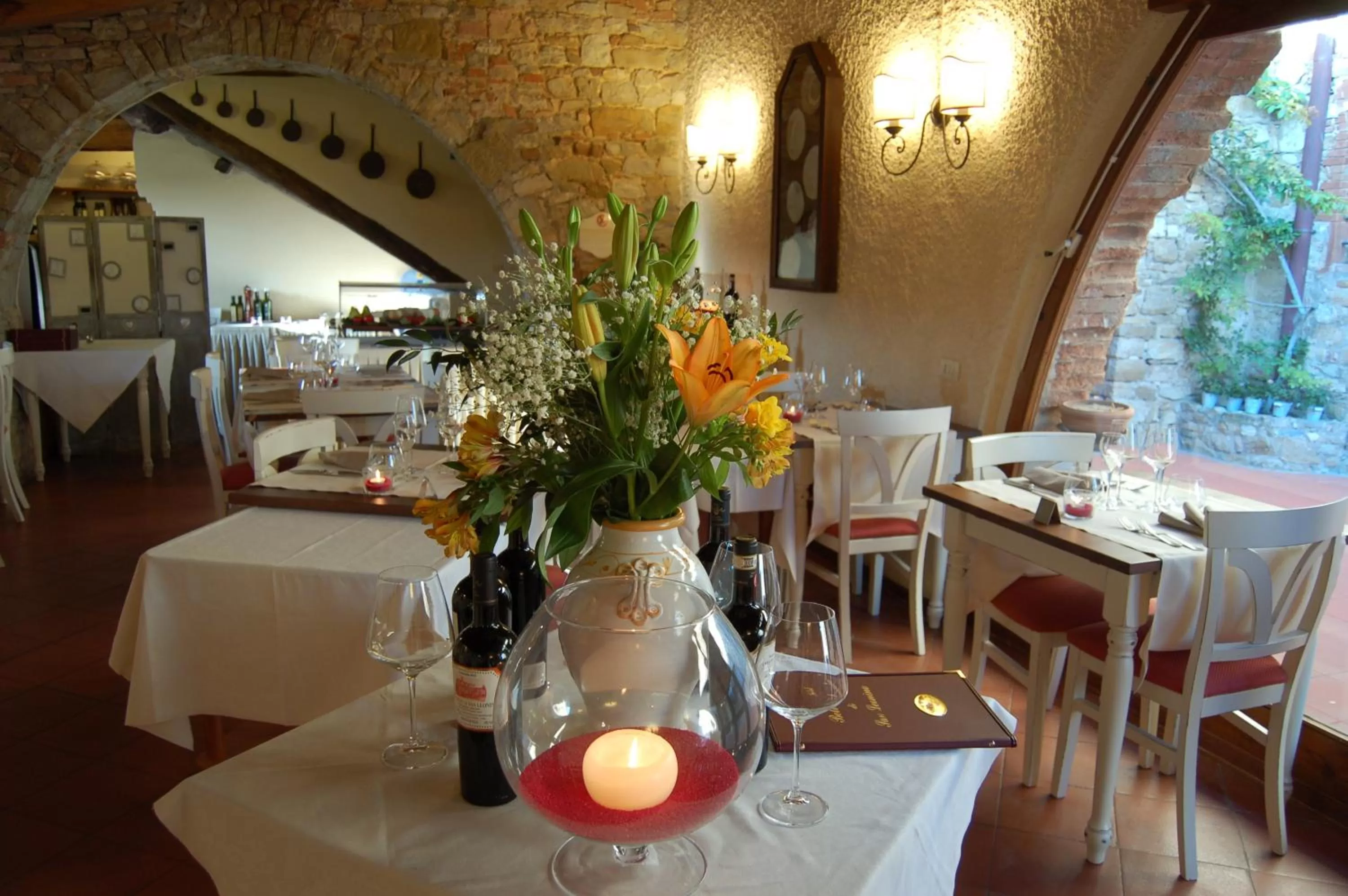 Restaurant/places to eat in Hotel Belvedere Di San Leonino
