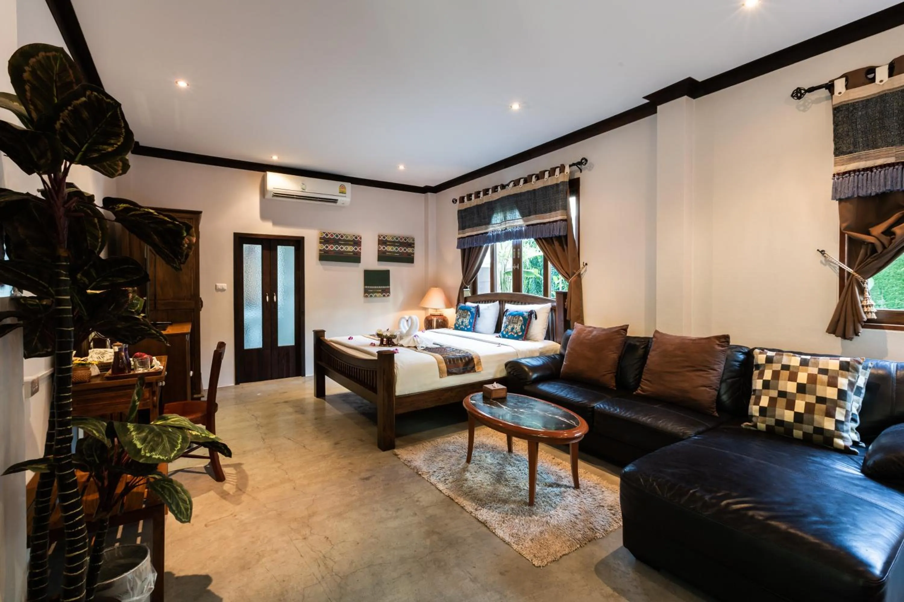 Bed in The Twenty Lodge