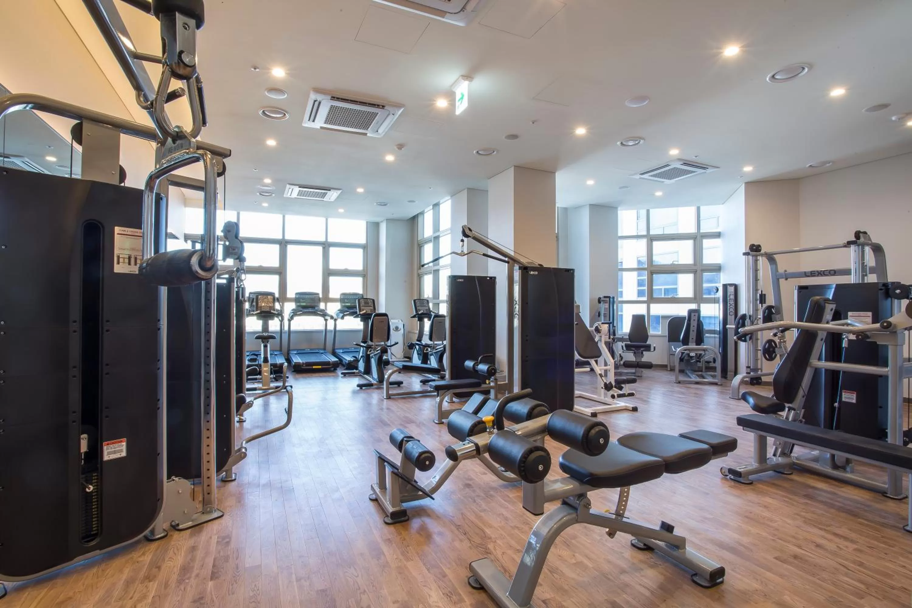 Fitness centre/facilities in Centum Primus Hotel