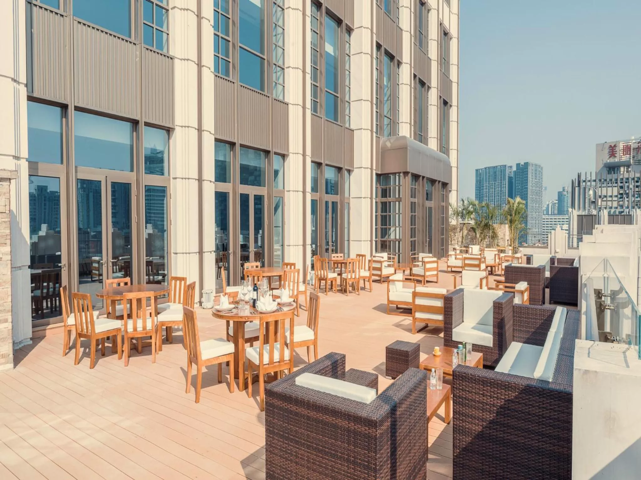 BBQ facilities in Residence G Nanshan