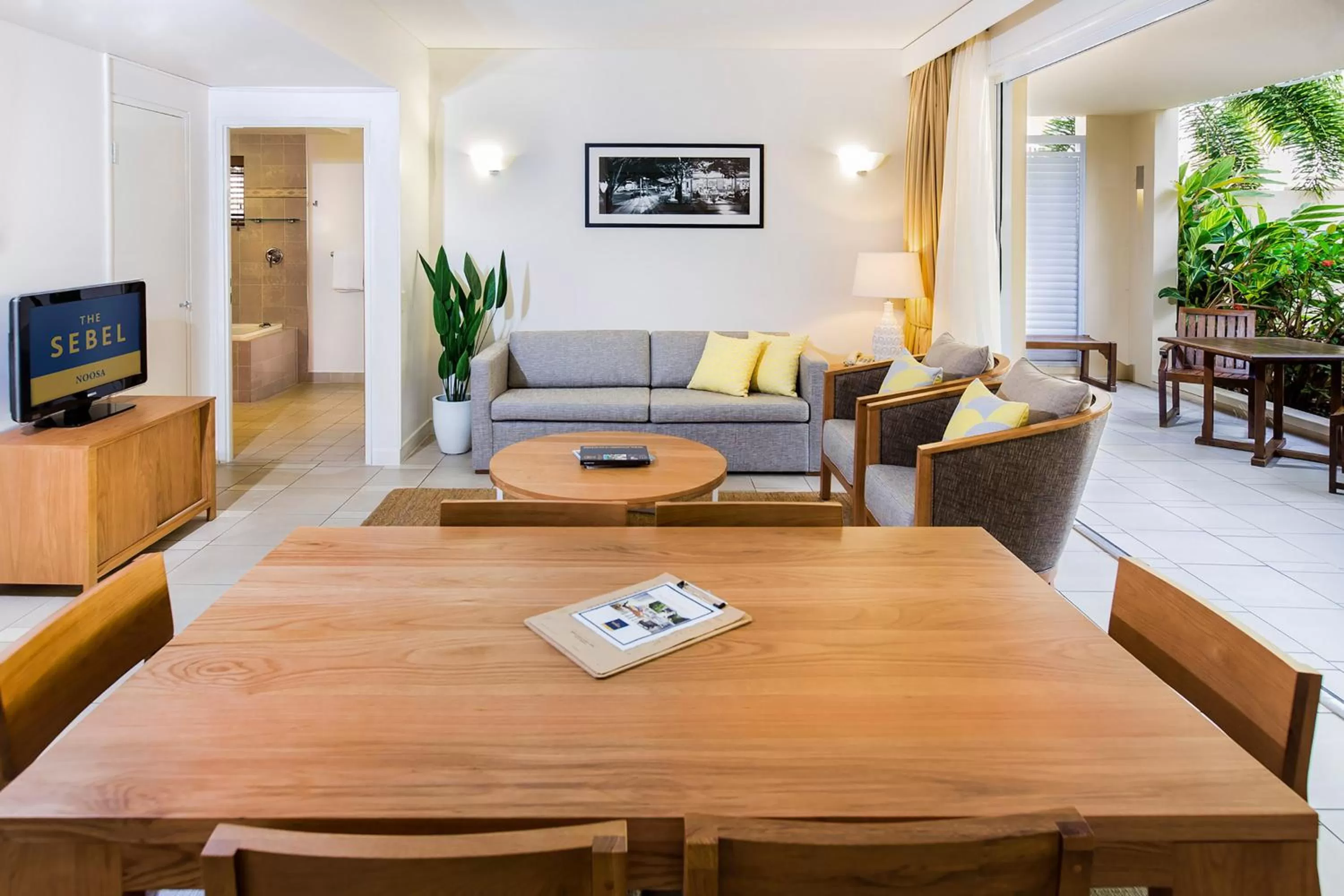 Living room in The Sebel Noosa