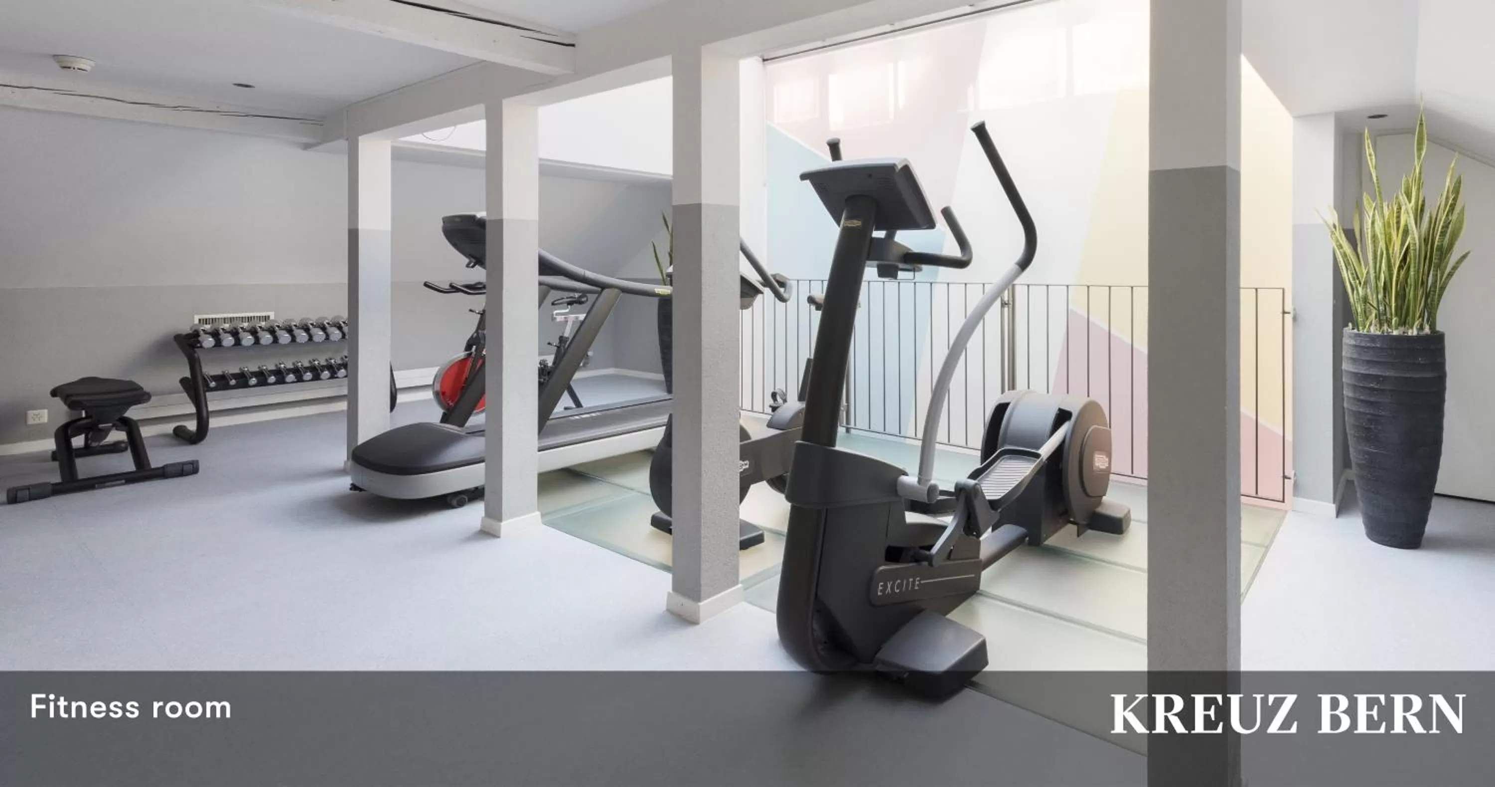 Fitness centre/facilities in Kreuz Bern Modern City Hotel