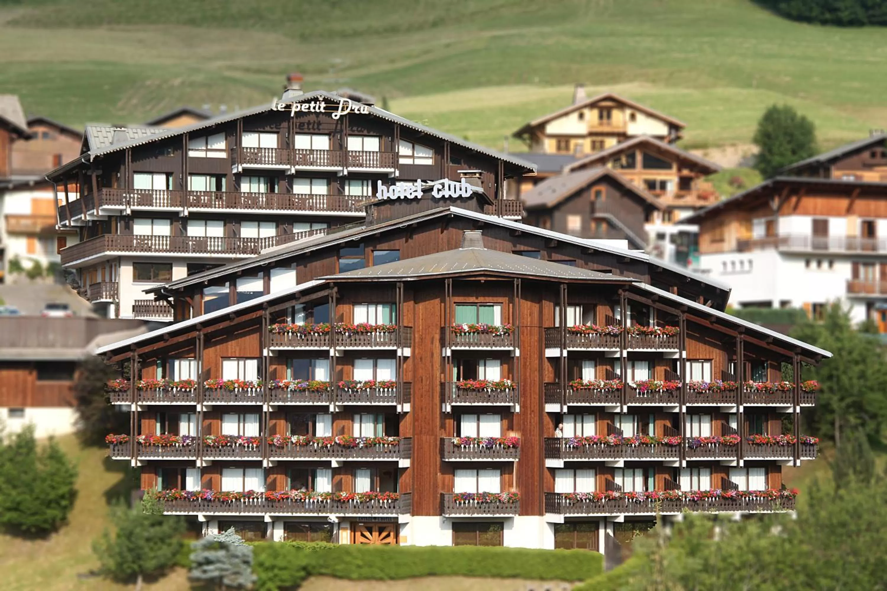 Facade/entrance in Hotel le Petit Dru