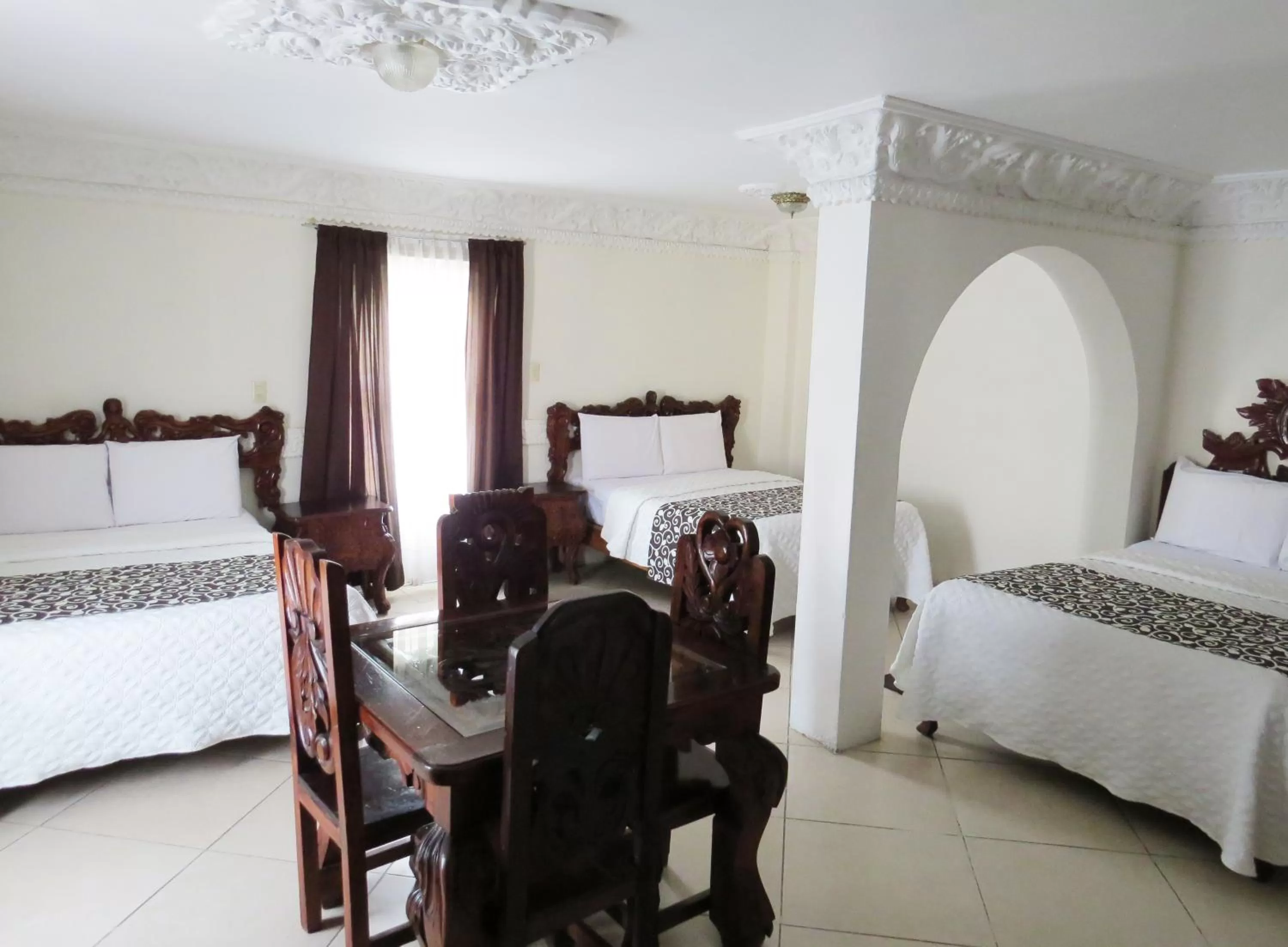 Bed in Hotel Royal Puebla