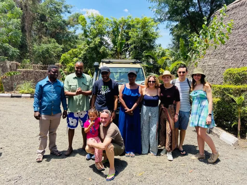 Family in Charming Eco-Homestay near Kilimanjaro International Airport