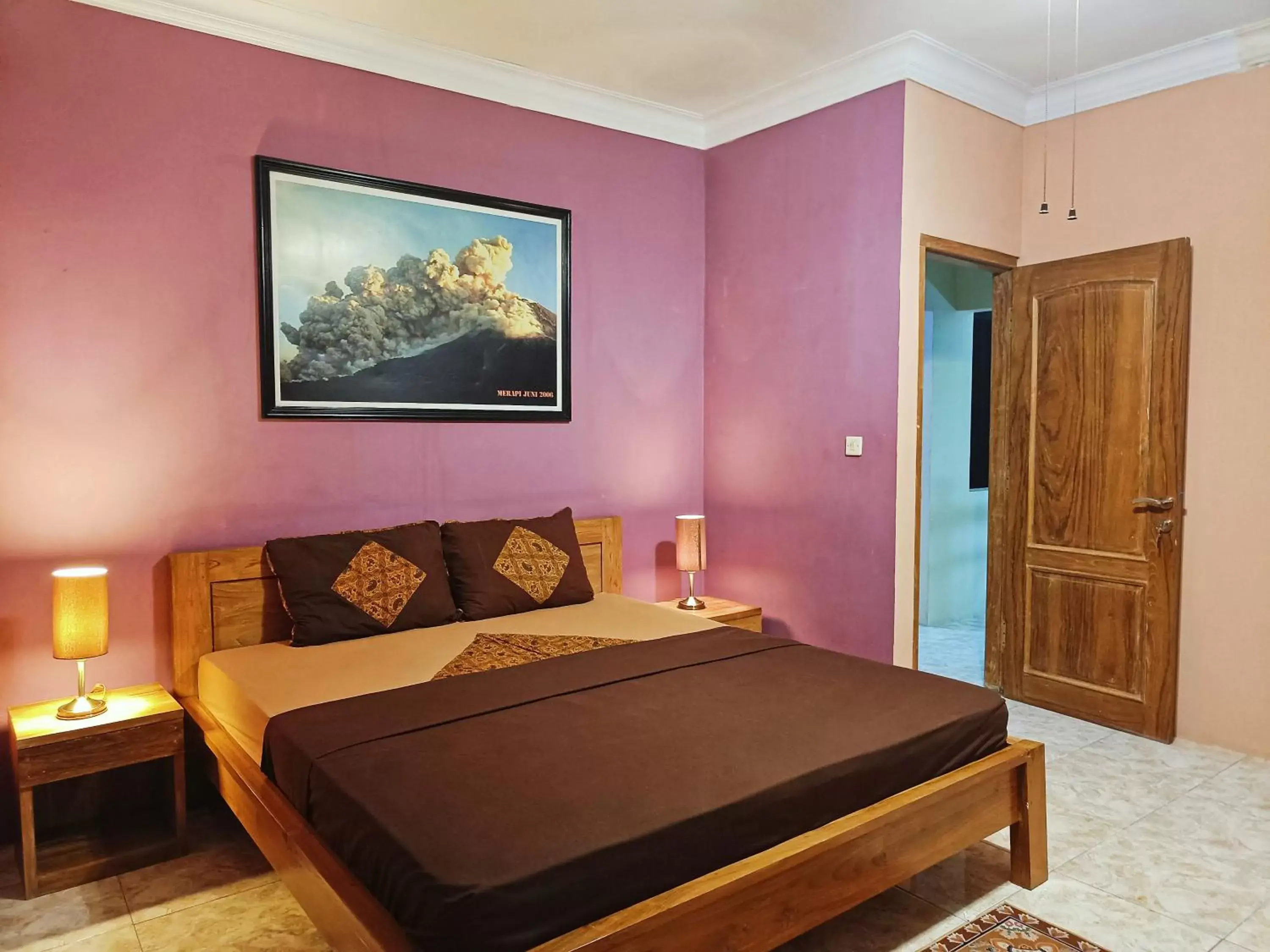 Triple Room with View in Ada Waktu Homestay Triple Room with View in Ada Waktu Homestay
