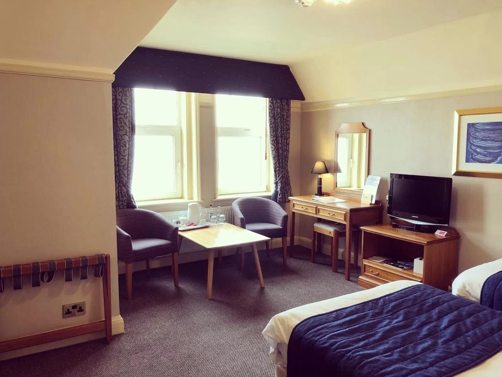 Bed in Hotel Victoria