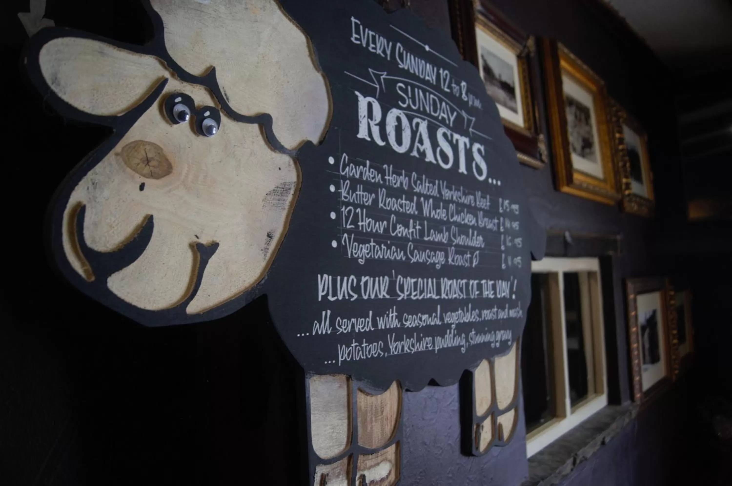 Food in The Woolly Sheep Inn