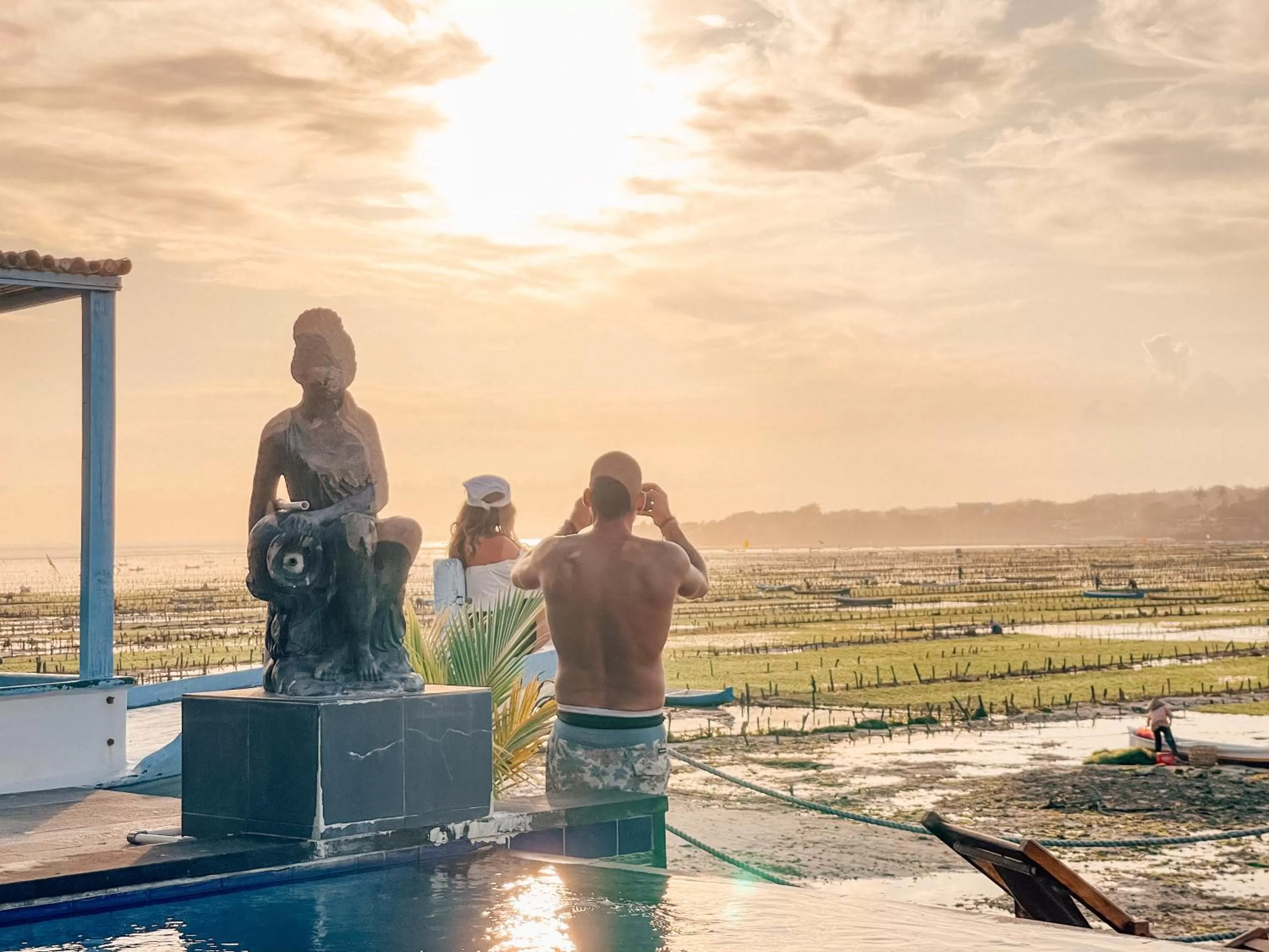 People in Aurora Beach View