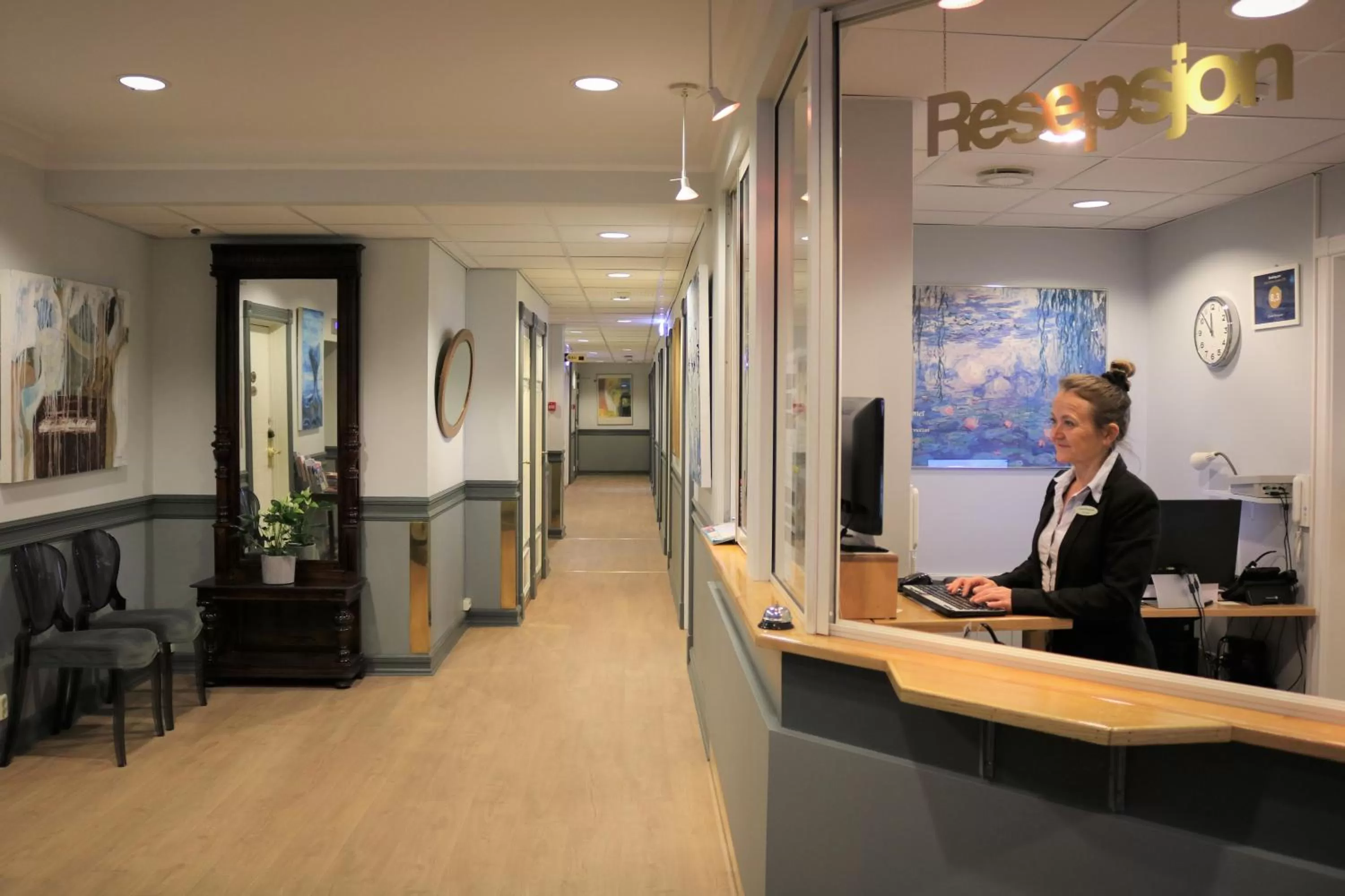 Lobby or reception in Cochs Pensjonat