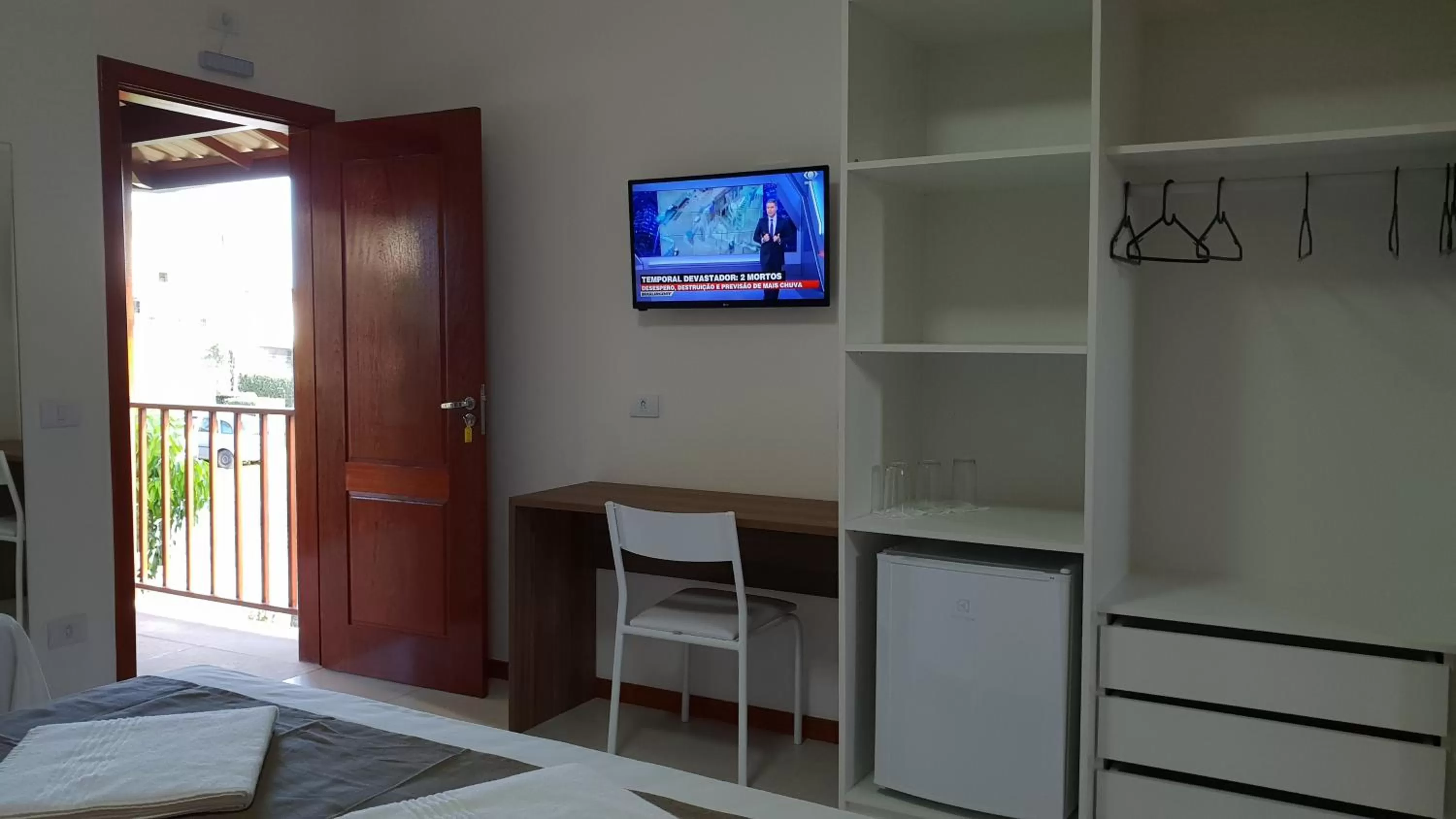 Bed in Hotel Pousada Salvador Paradise