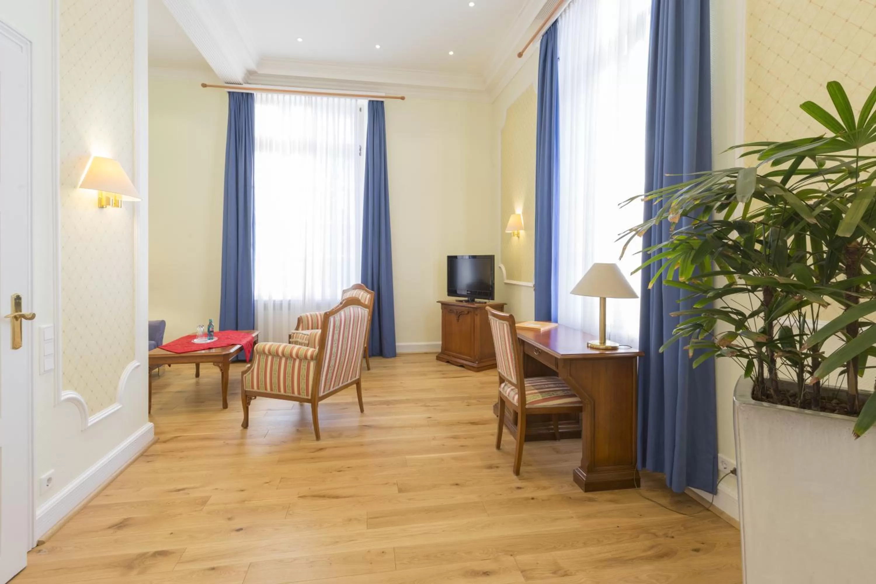 Seating area in Schlosshotel Westerholt