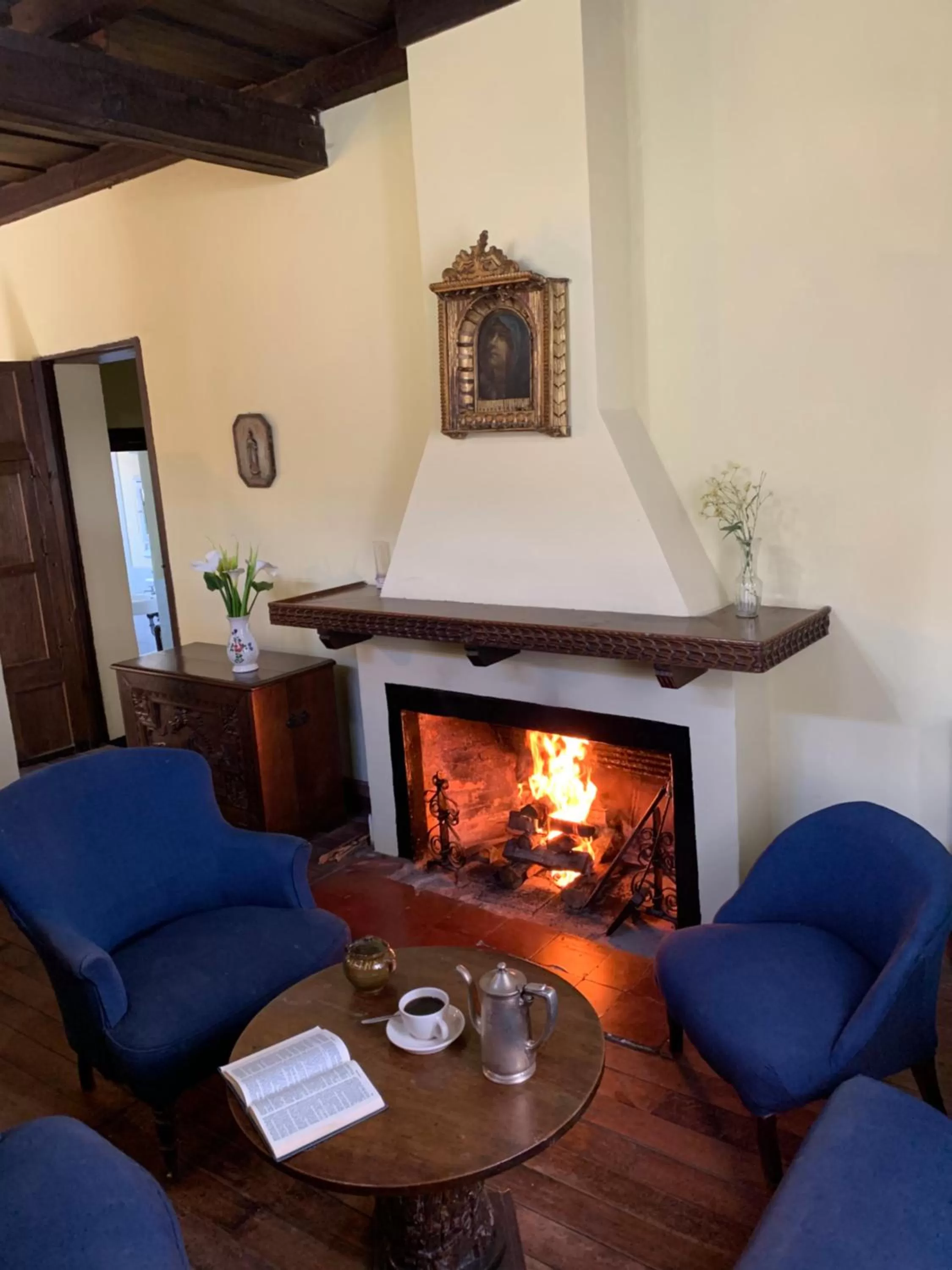 Living room in Hotel Museo Mayan Inn