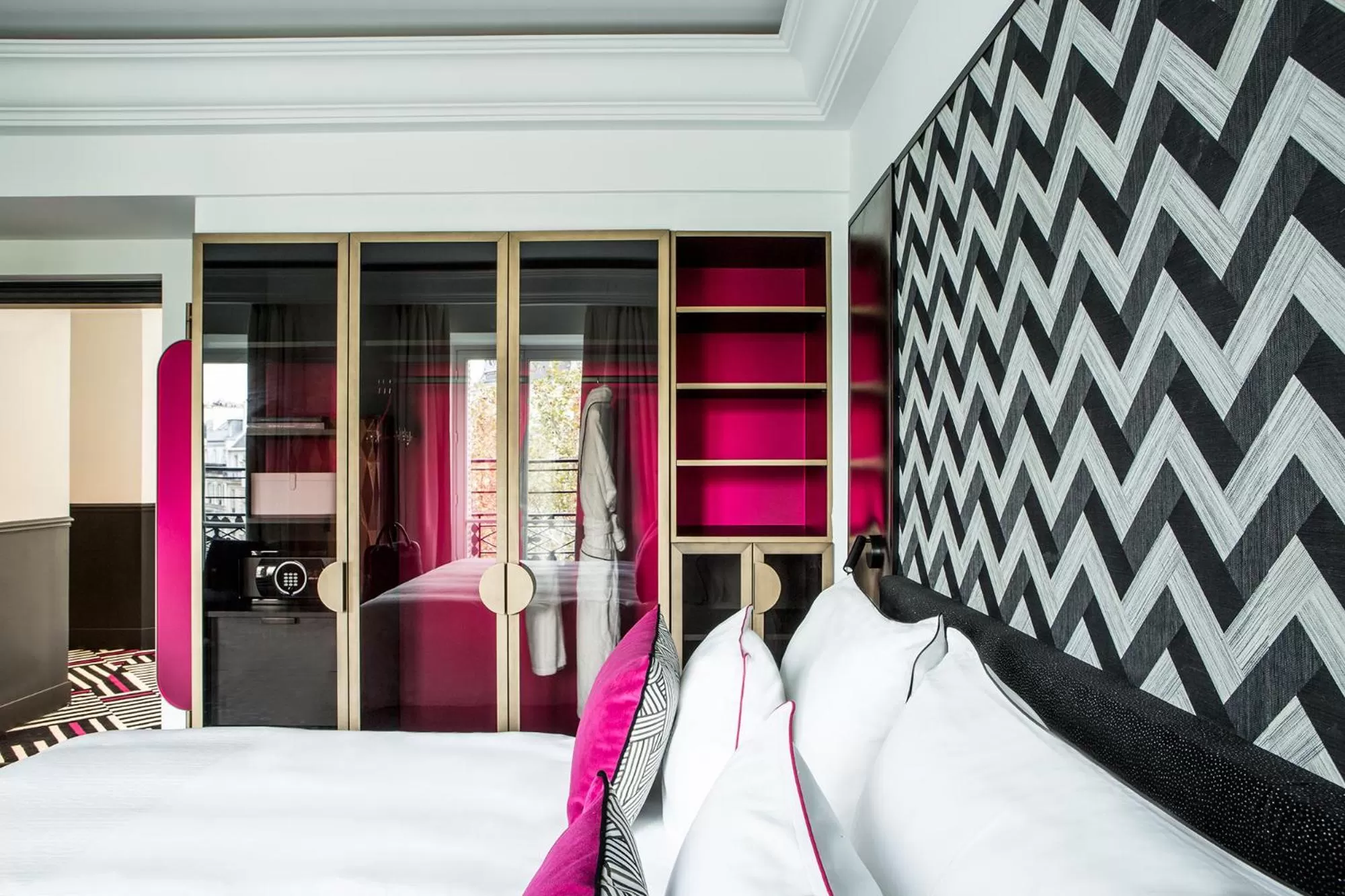 Bed in Fauchon l'Hôtel Paris
