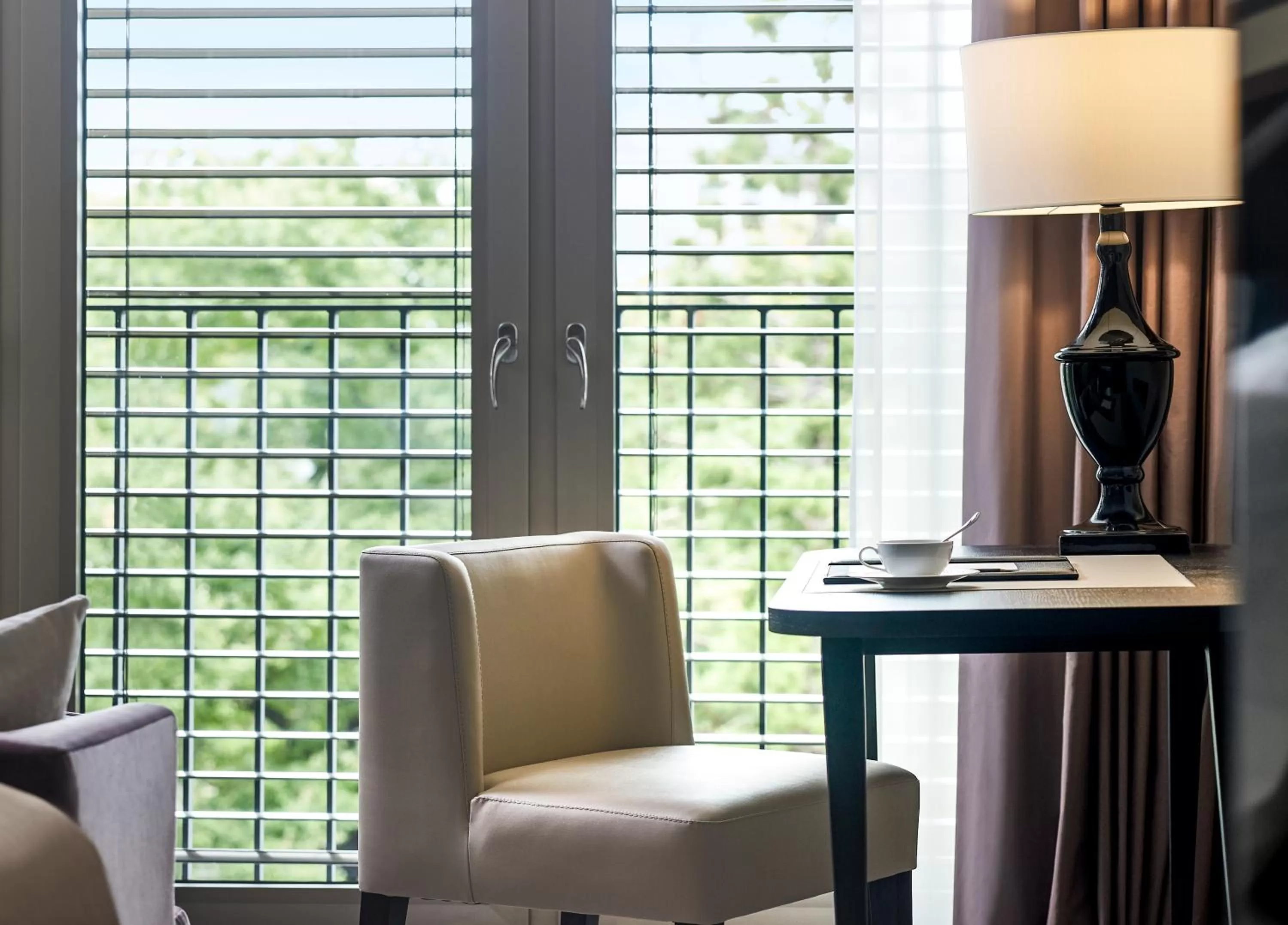 Decorative detail in Sofitel Frankfurt Opera