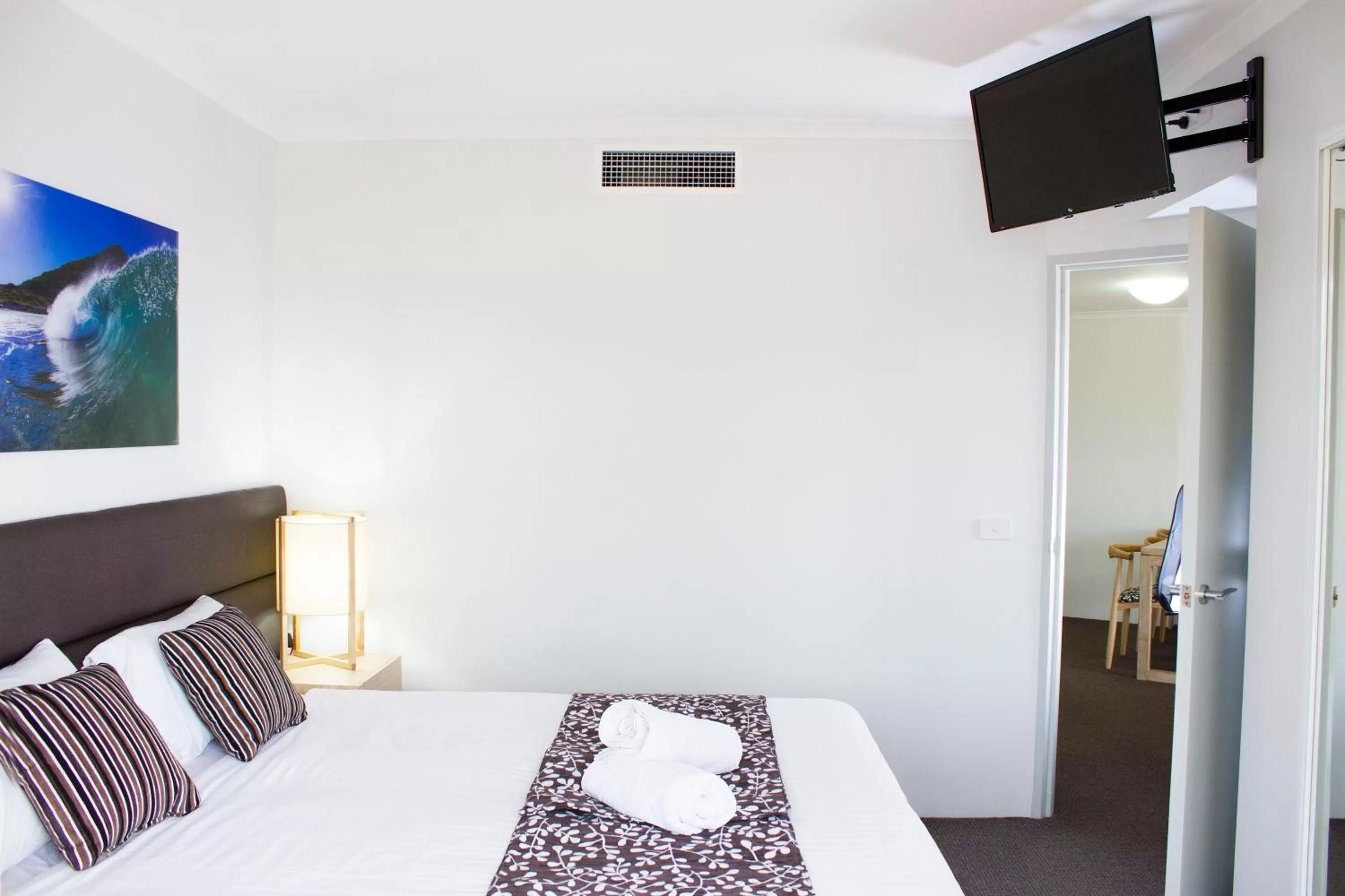 Bed in Ramada Resort by Wyndham Shoal Bay