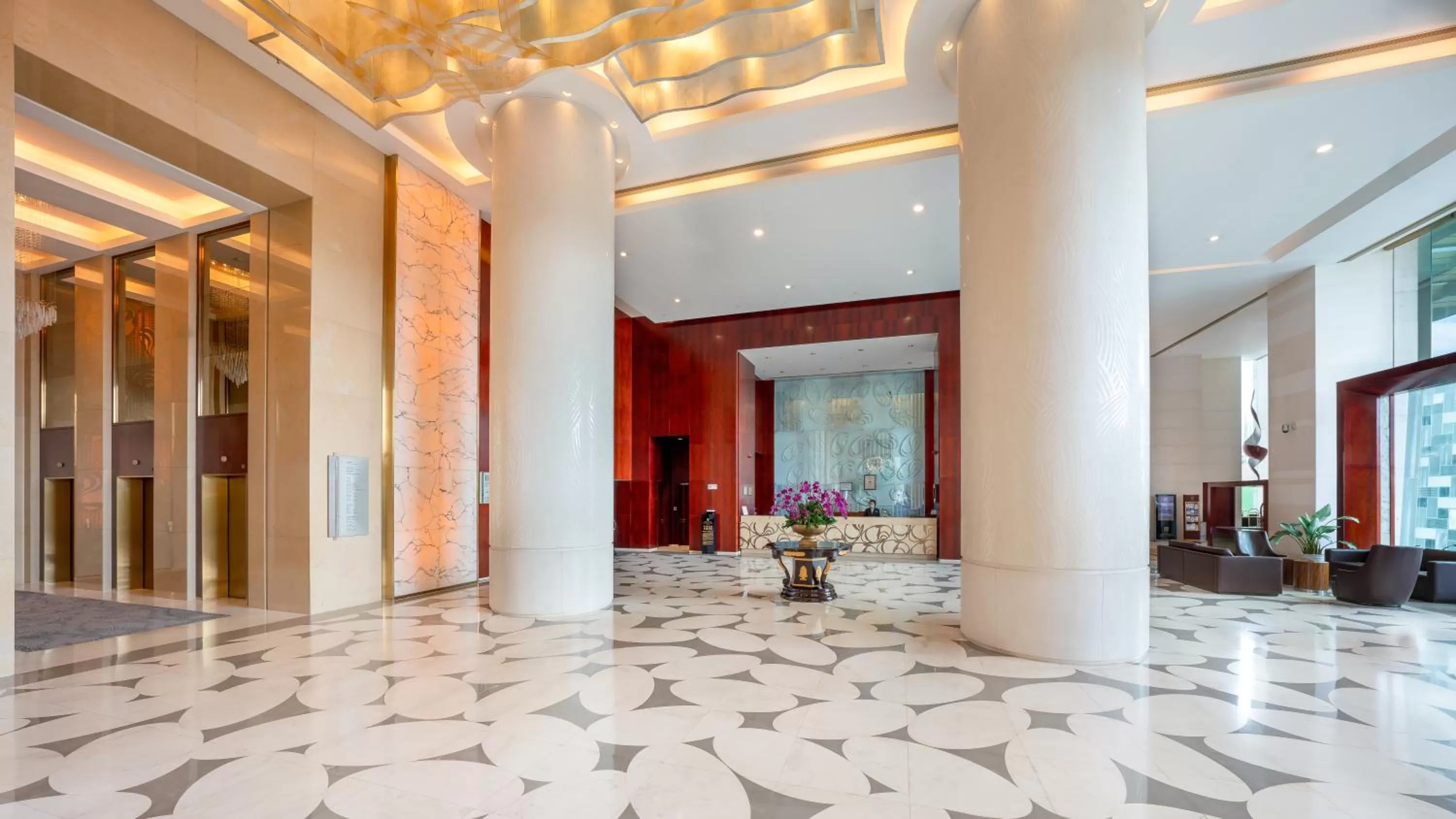 Lobby or reception in The Eton Hotel Shanghai
