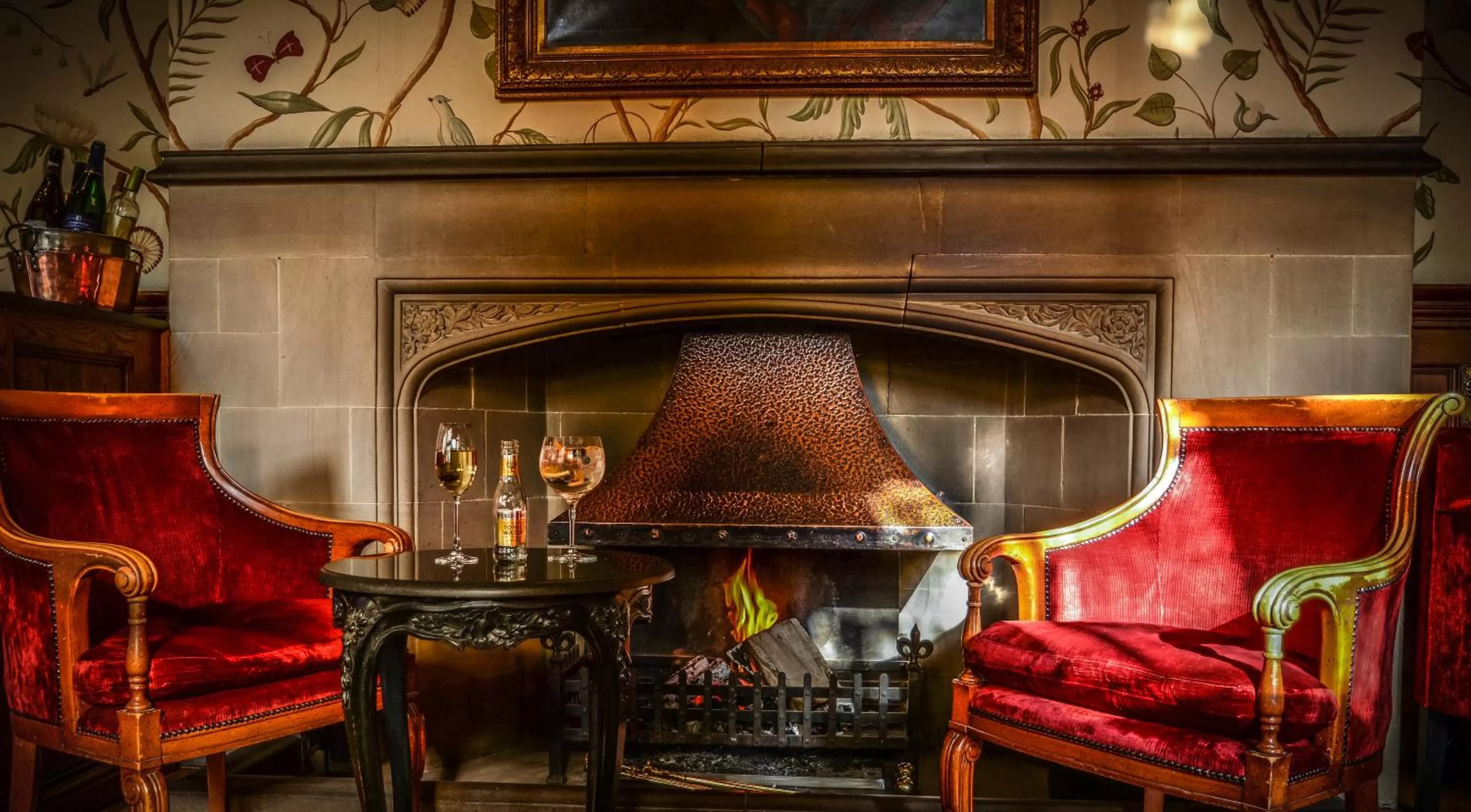 Lounge or bar in Fischers Baslow Hall - Chatsworth