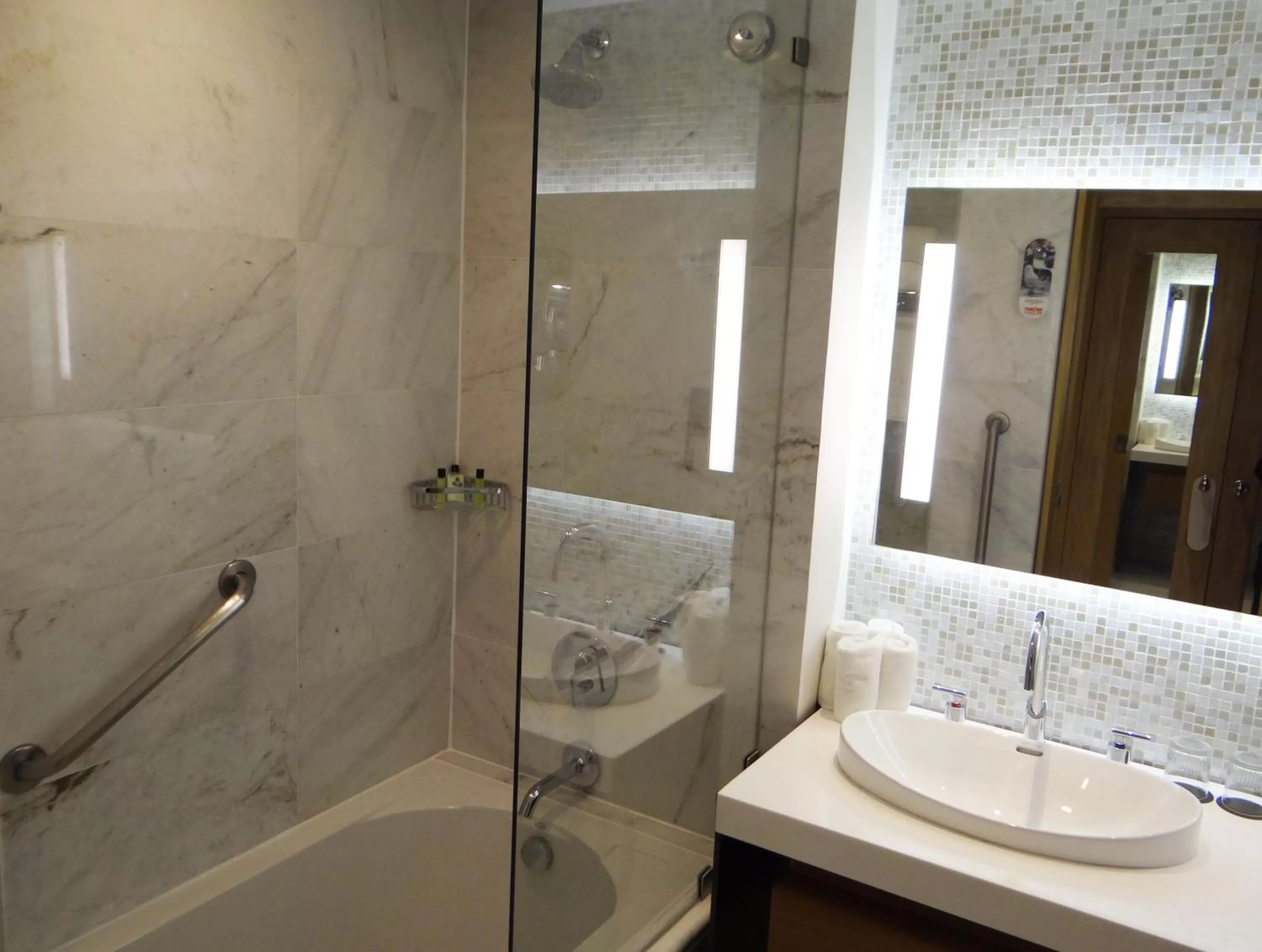 Bathroom in InterContinental Tegucigalpa at Multiplaza Mall by IHG