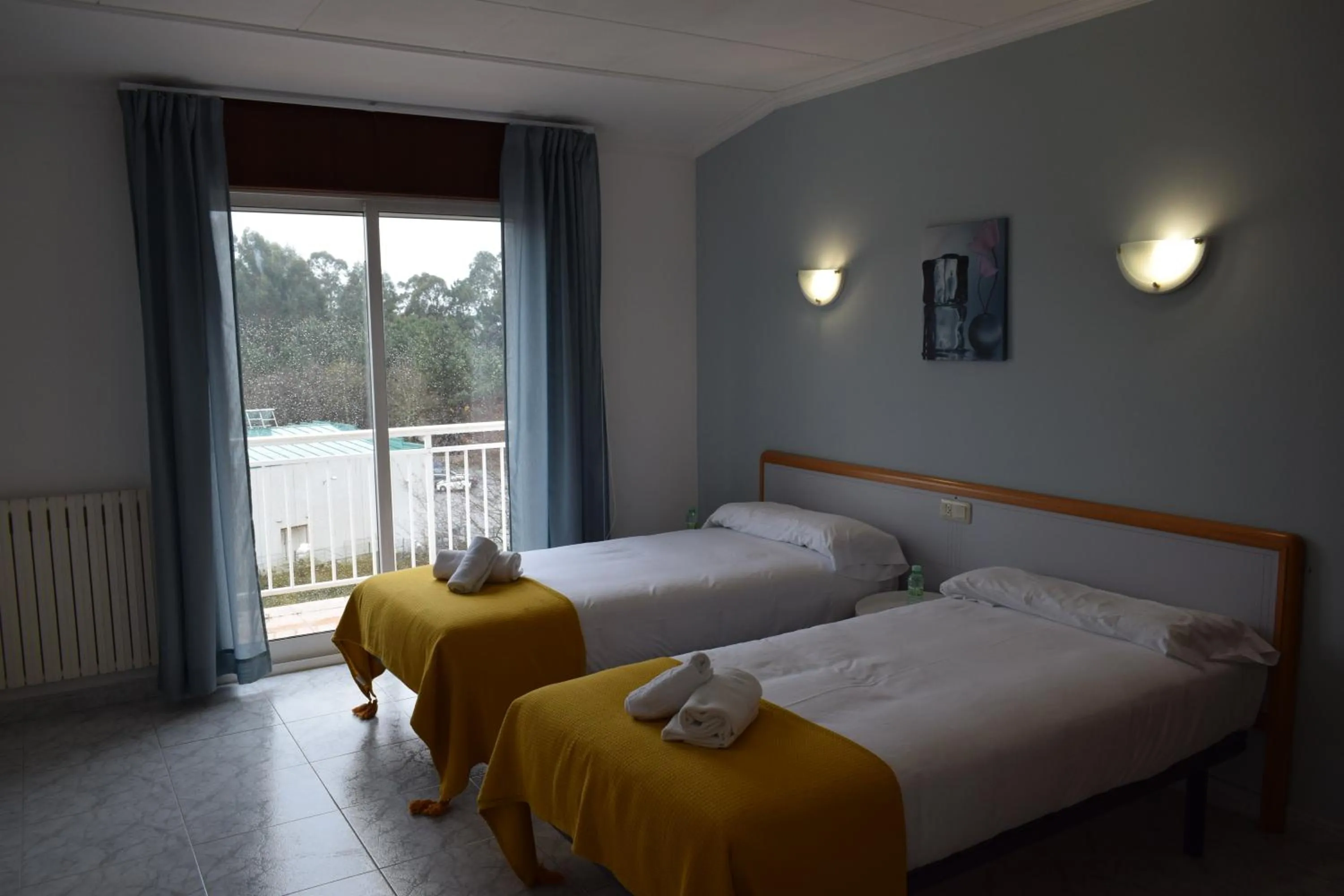 Bed in Hotel Xunca Blanca