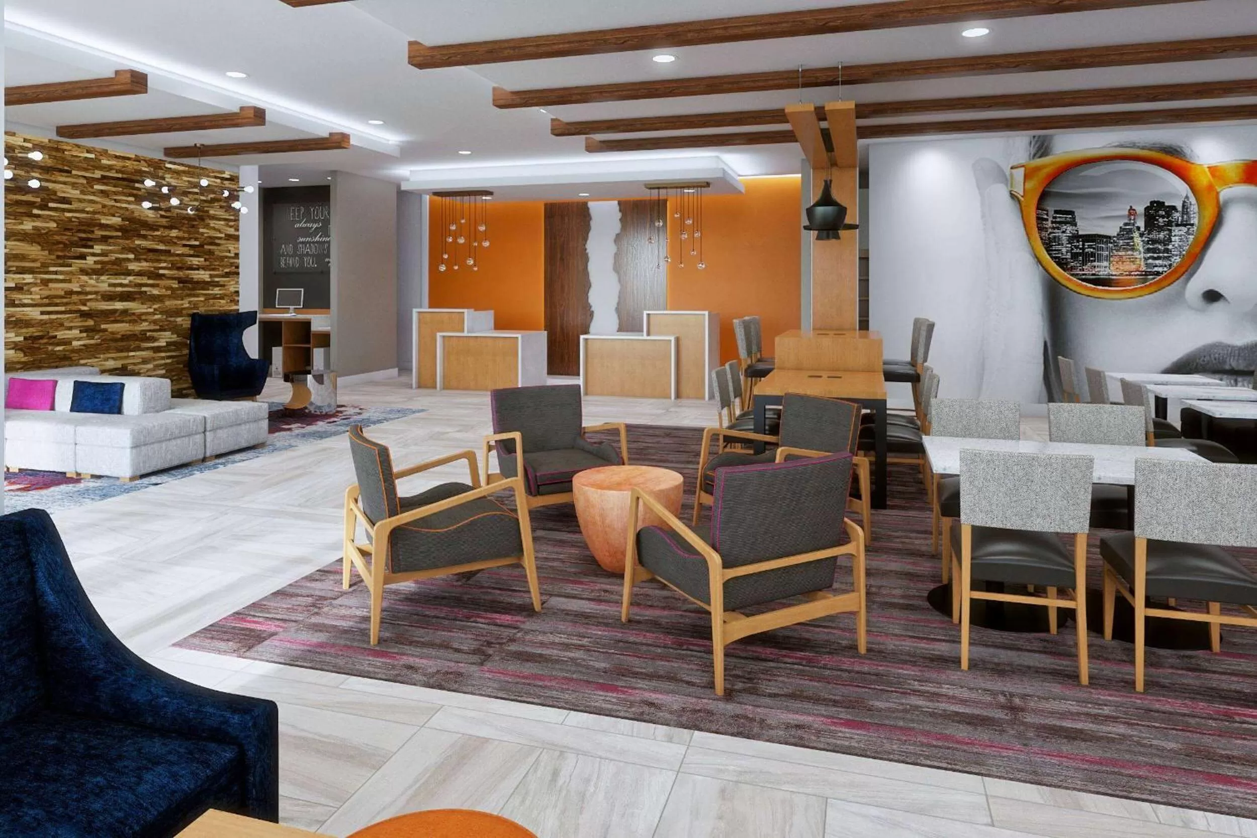Lobby or reception in La Quinta Inn & Suites by Wyndham Pflugerville