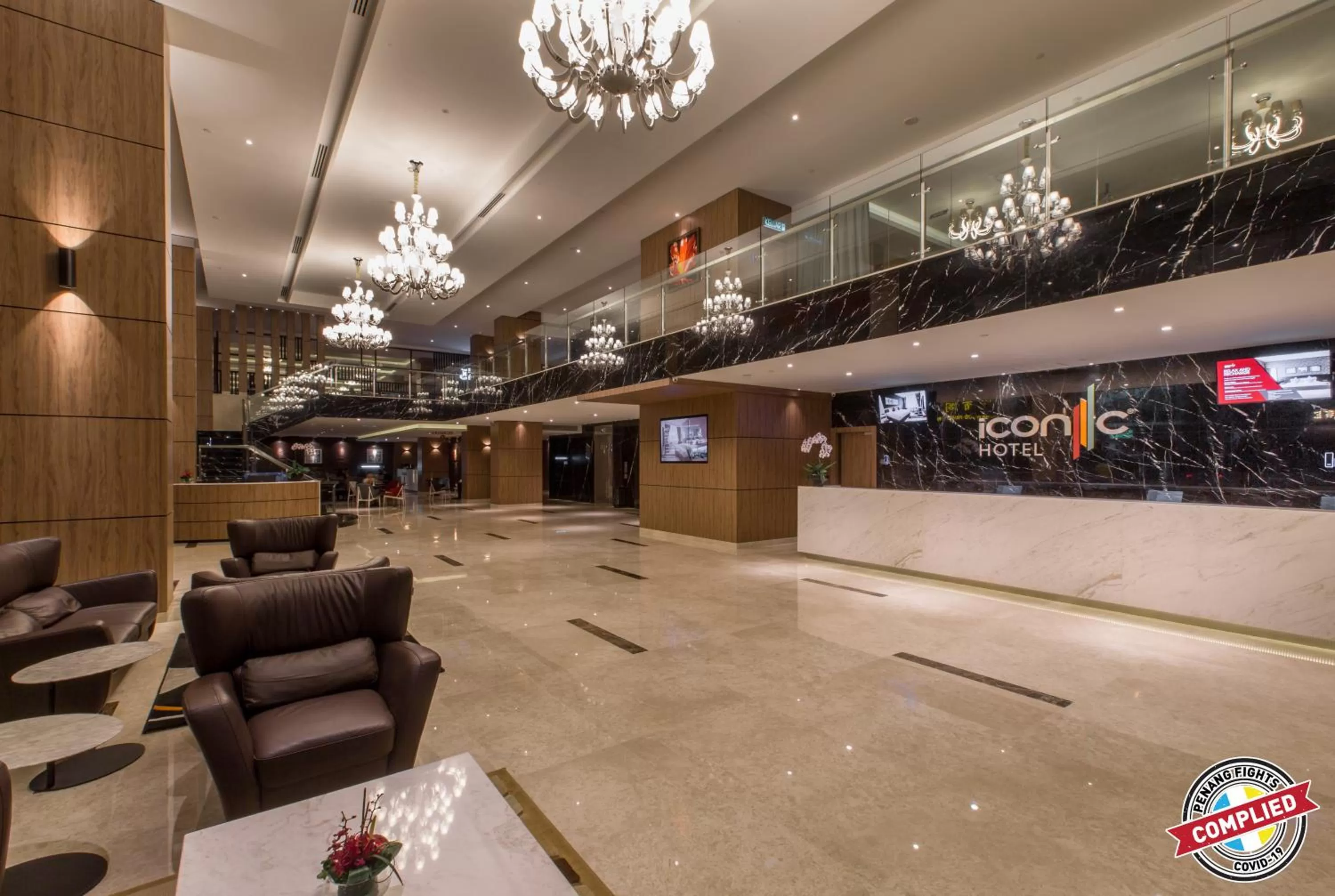 Lobby or reception in Iconic Hotel