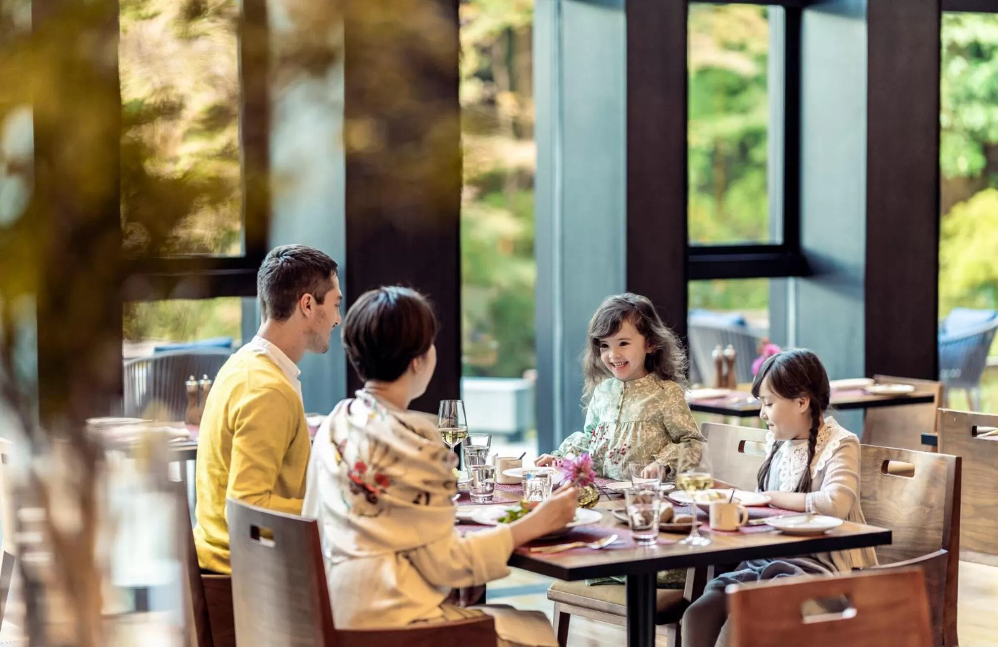 Breakfast in Four Seasons Hotel Kyoto