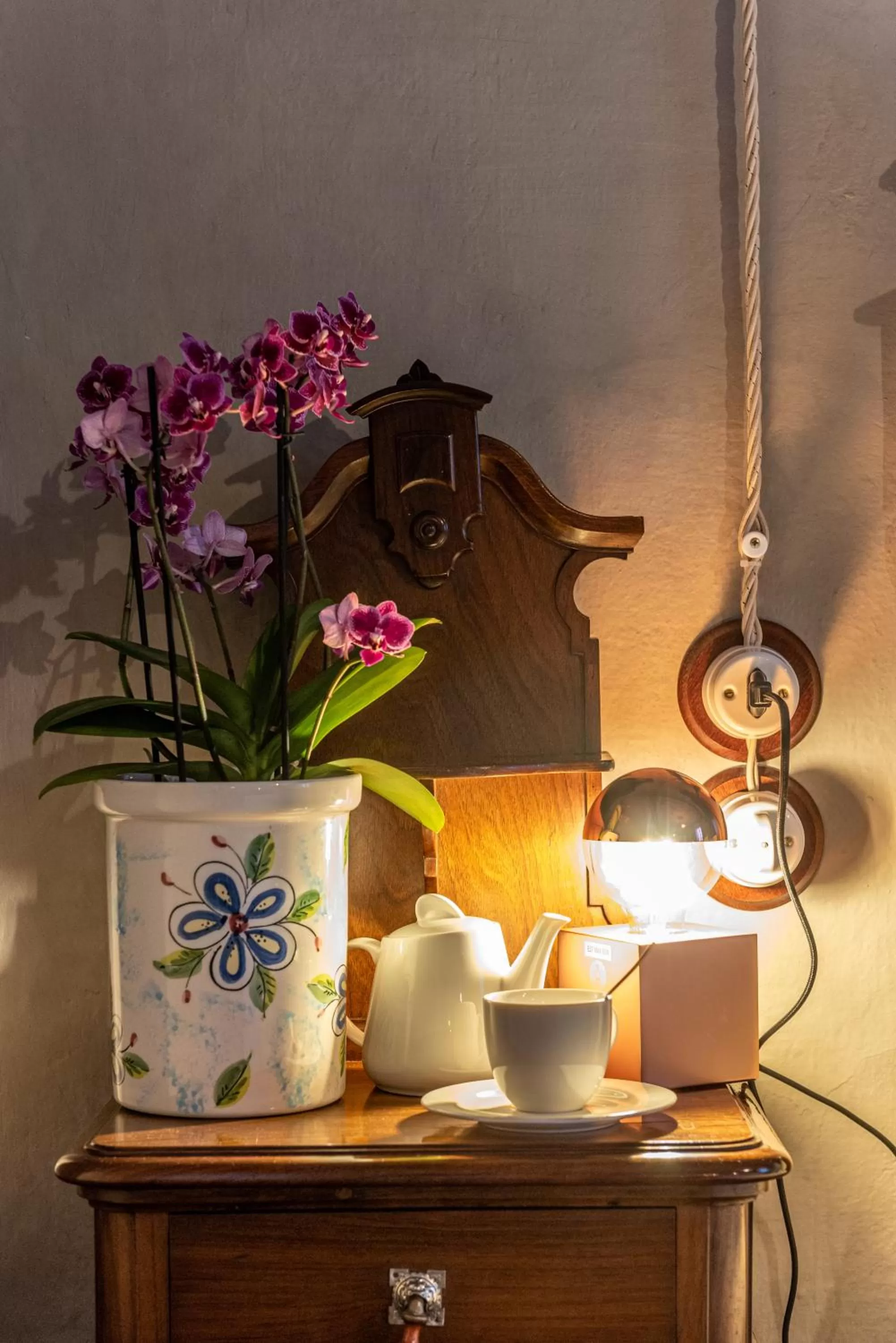 Decorative detail in B&B Villa Rosalinda