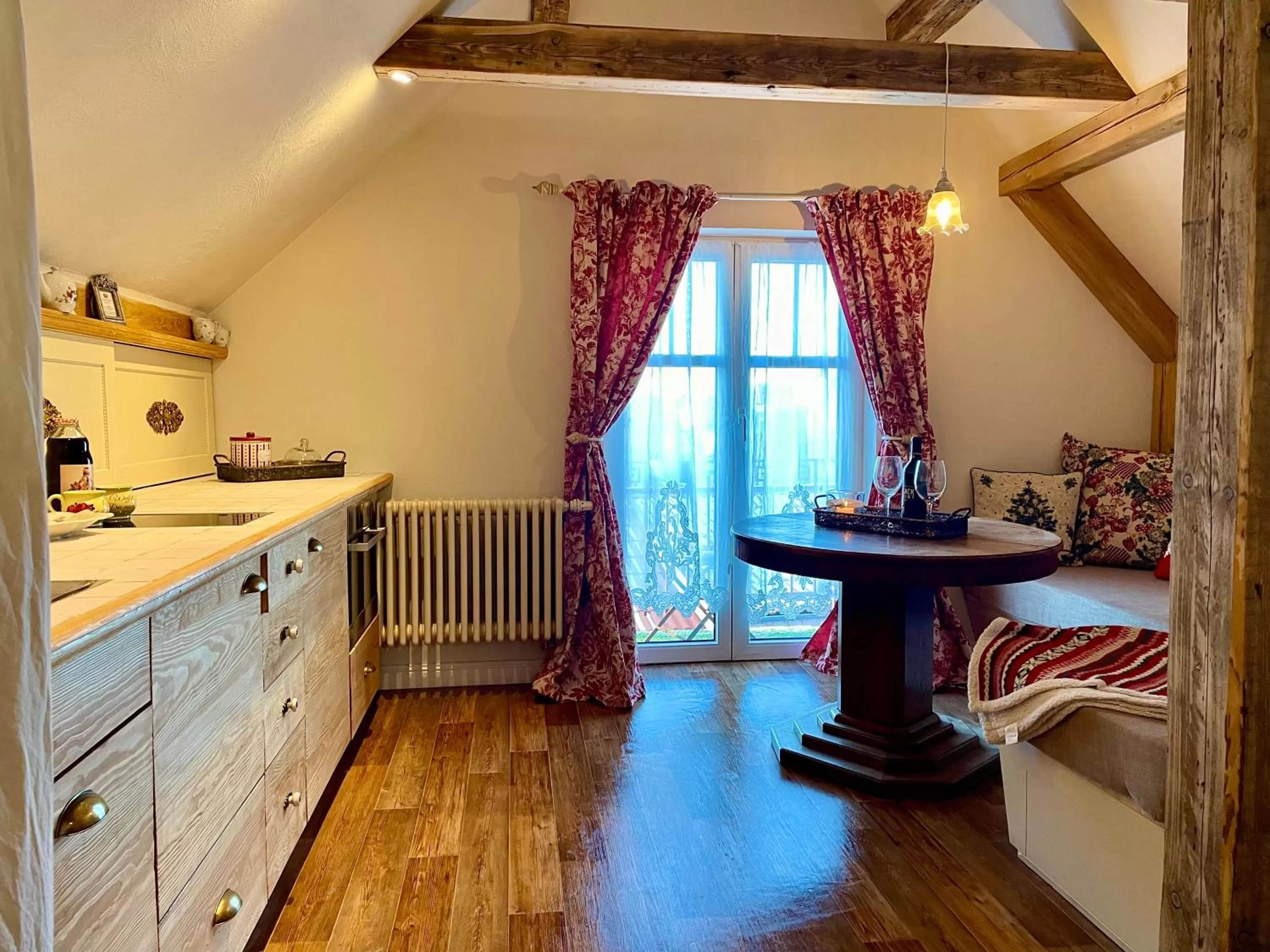 kitchen in Weißt Du noch - Gästehäuser & Suiten